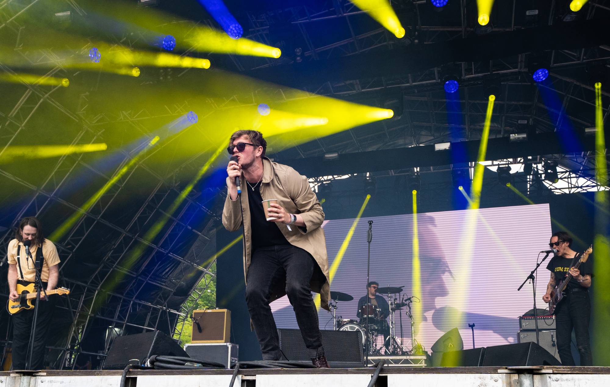 Le Yard Act désigné comme le nouveau groupe le plus réservé cet été dans les festivals européens