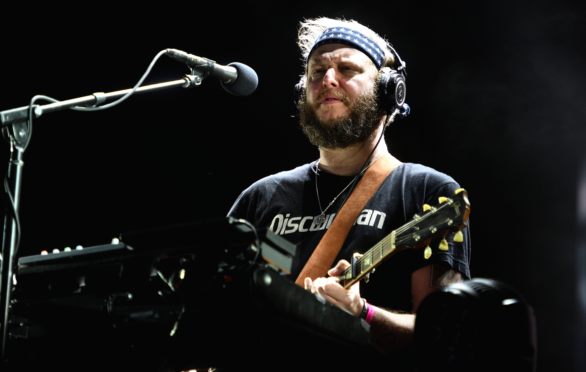 Justin Vernon de Bon Iver.  Crédit : Gus Stewart/Redferns