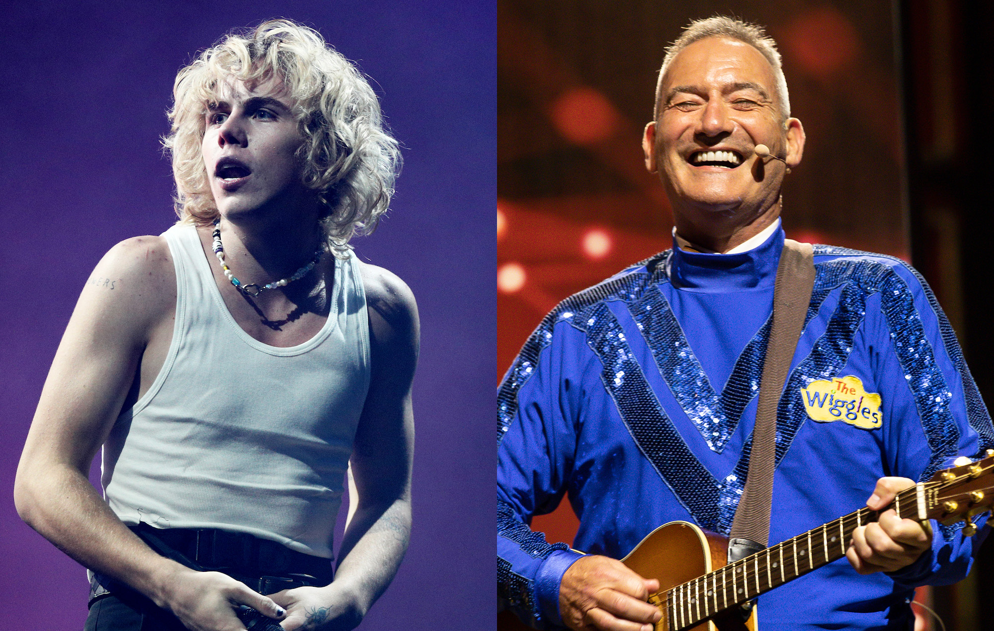 Regardez The Kid LAROI jouer avec The Wiggles à Melbourne