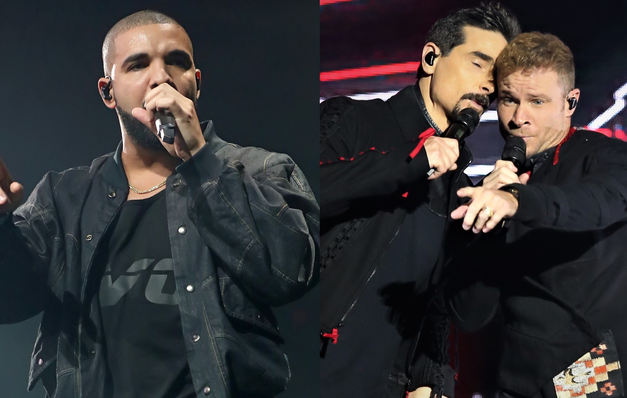 Regardez Drake rejoindre les Backstreet Boys sur scène pendant "I Want It That Way"