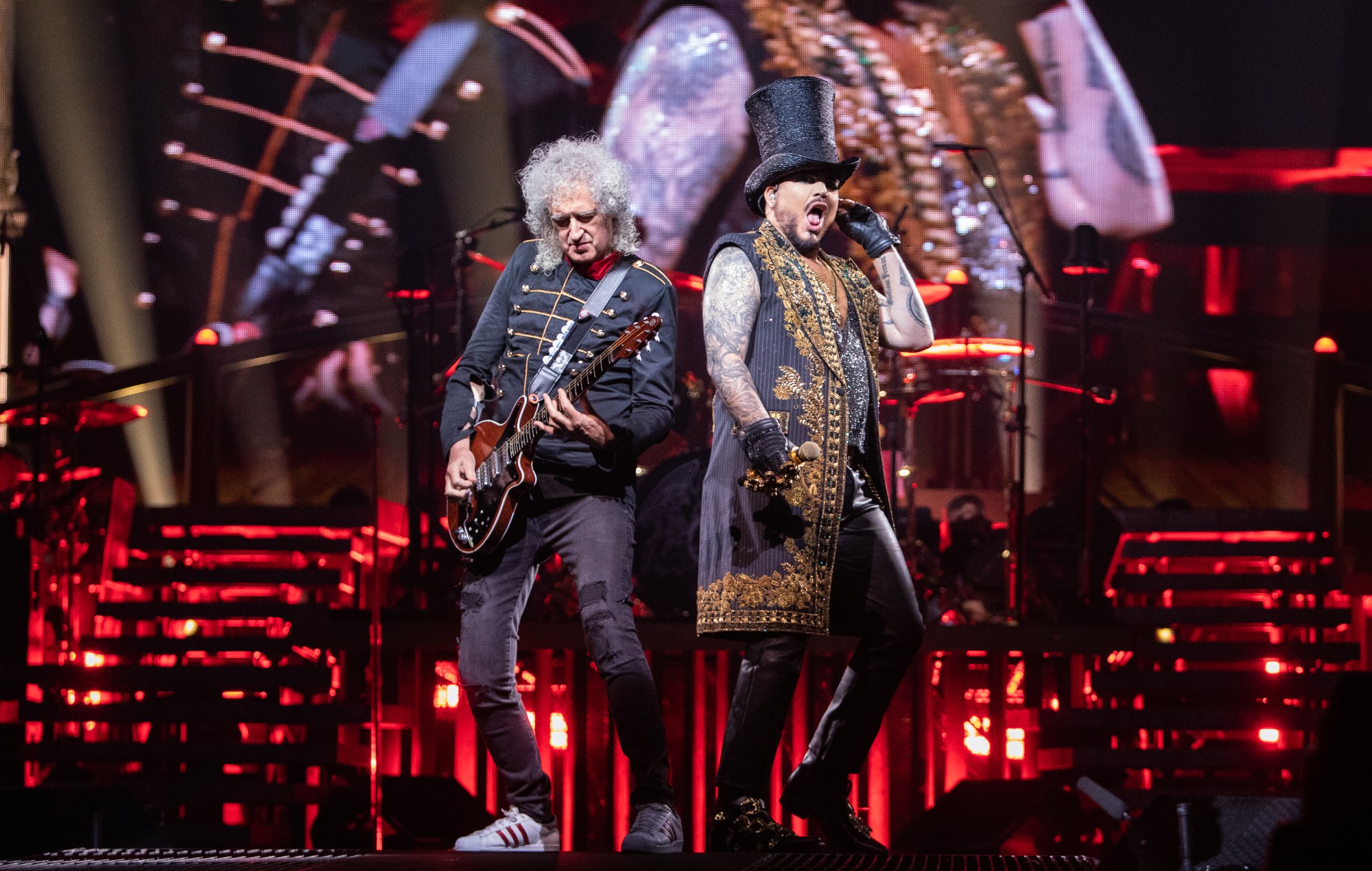 Regardez Queen et Adam Lambert reprendre le morceau d'opéra "Nessun Dorma"