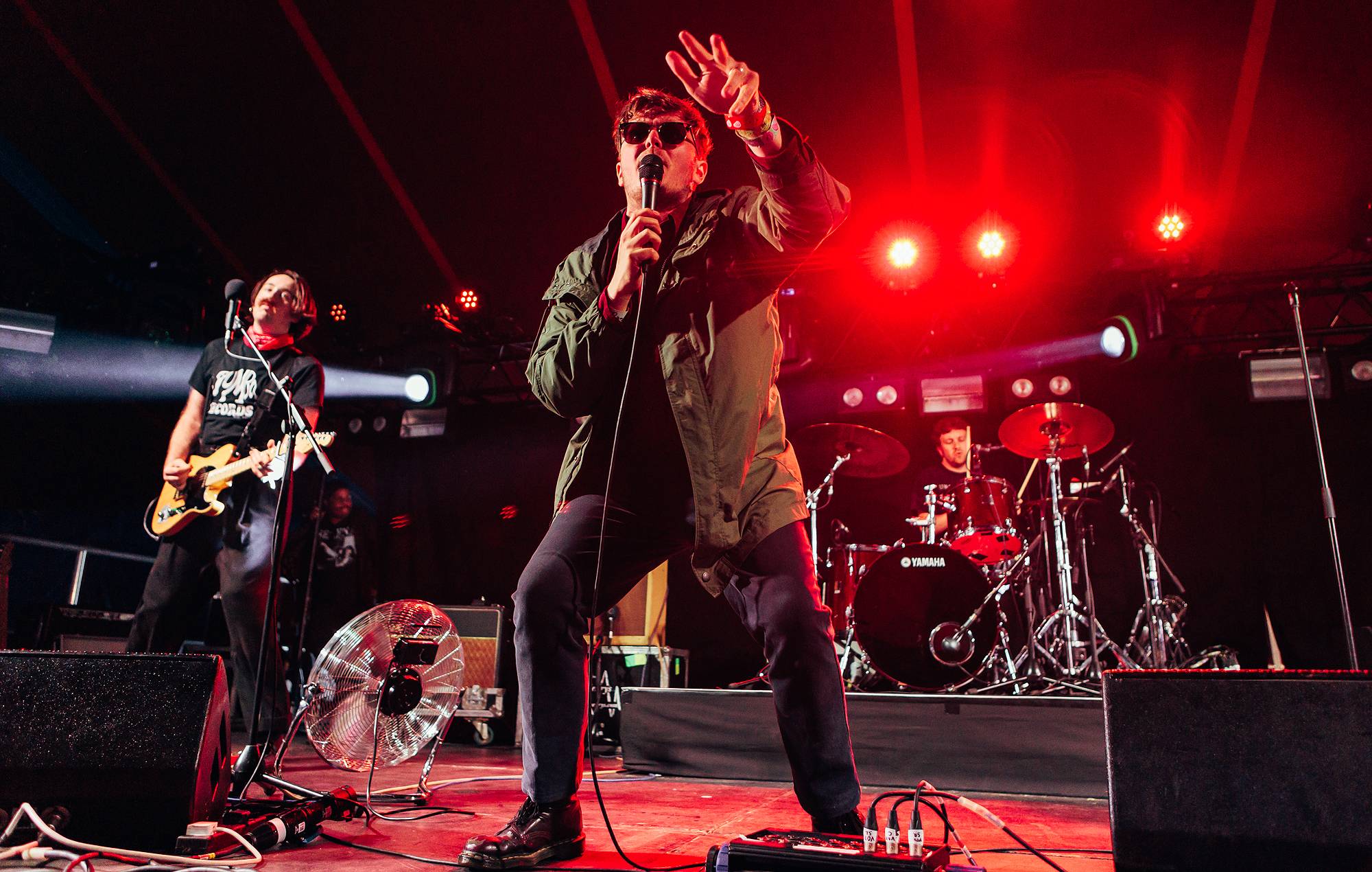 Yard Act joue William's Green à Glastonbury 2022. Crédit : Andy Ford pour Julia Migenes