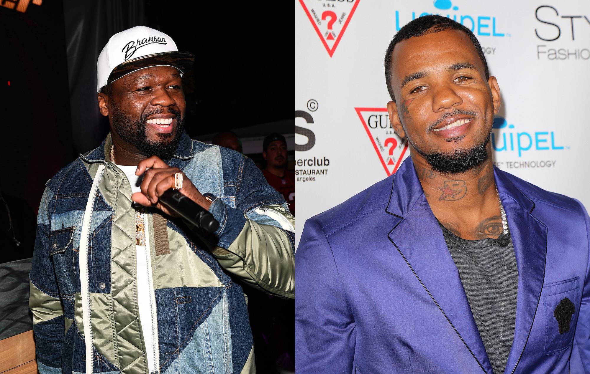 50 Cent répond à l'affirmation de The Game selon laquelle il a écrit "What Up Gangsta"