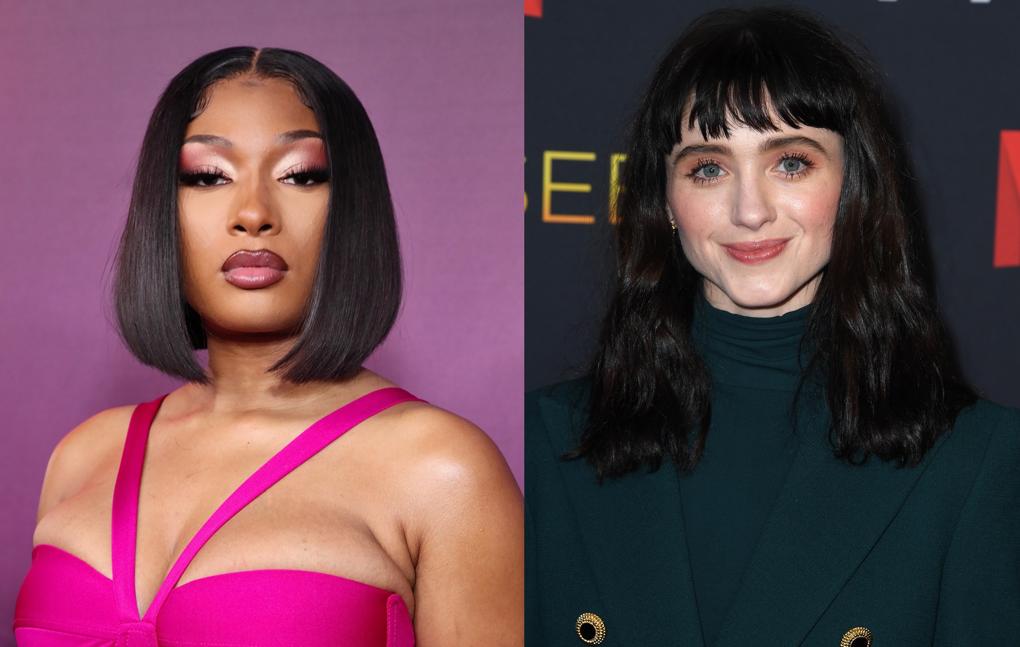 Regardez Megan Thee Stallion poser à Natalia Dyer toutes ses questions sur "Stranger Things" en tant que co-animatrice de "The Tonight Show"
