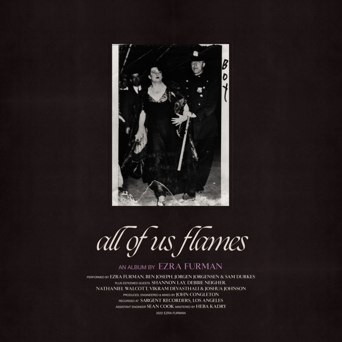 Ezra Furman – Critique de « All Of Us Flames » : colère et aspiration