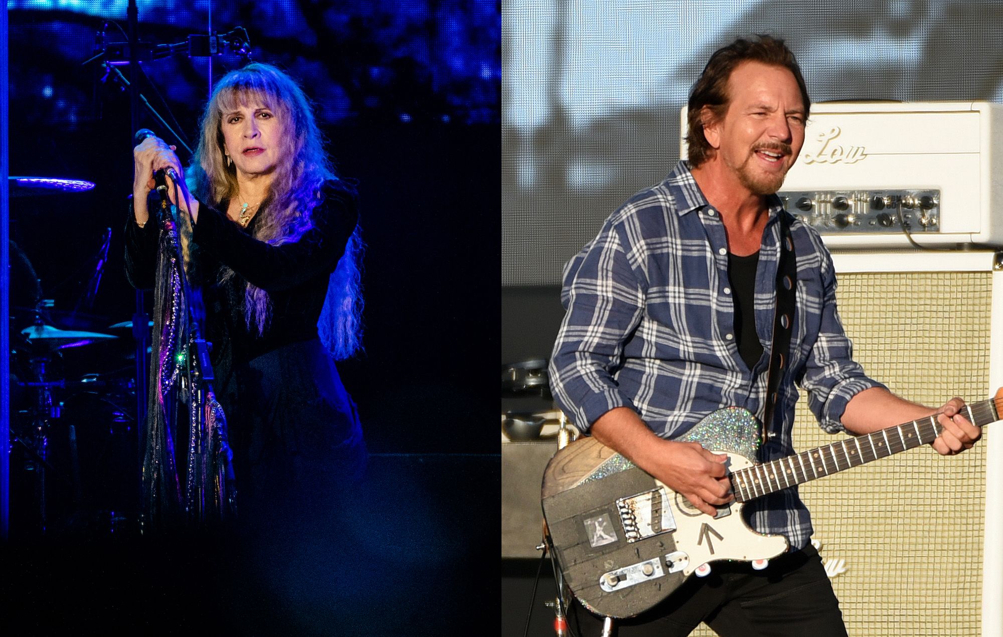Regardez Eddie Vedder rejoindre Stevie Nicks sur scène pour "Stop Draggin' My Heart Around"
