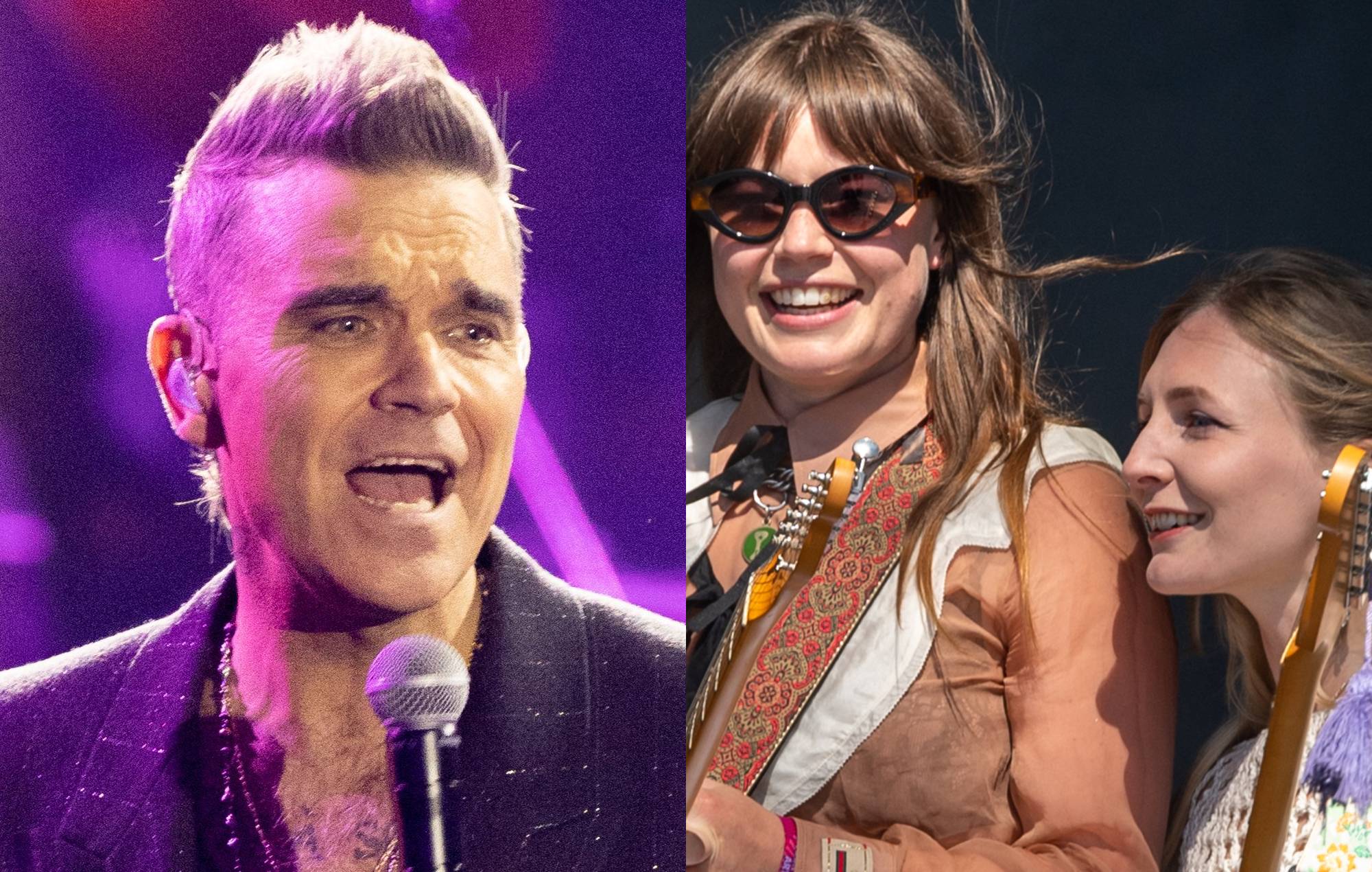 Robbie Williams dit vouloir collaborer avec Wet Leg