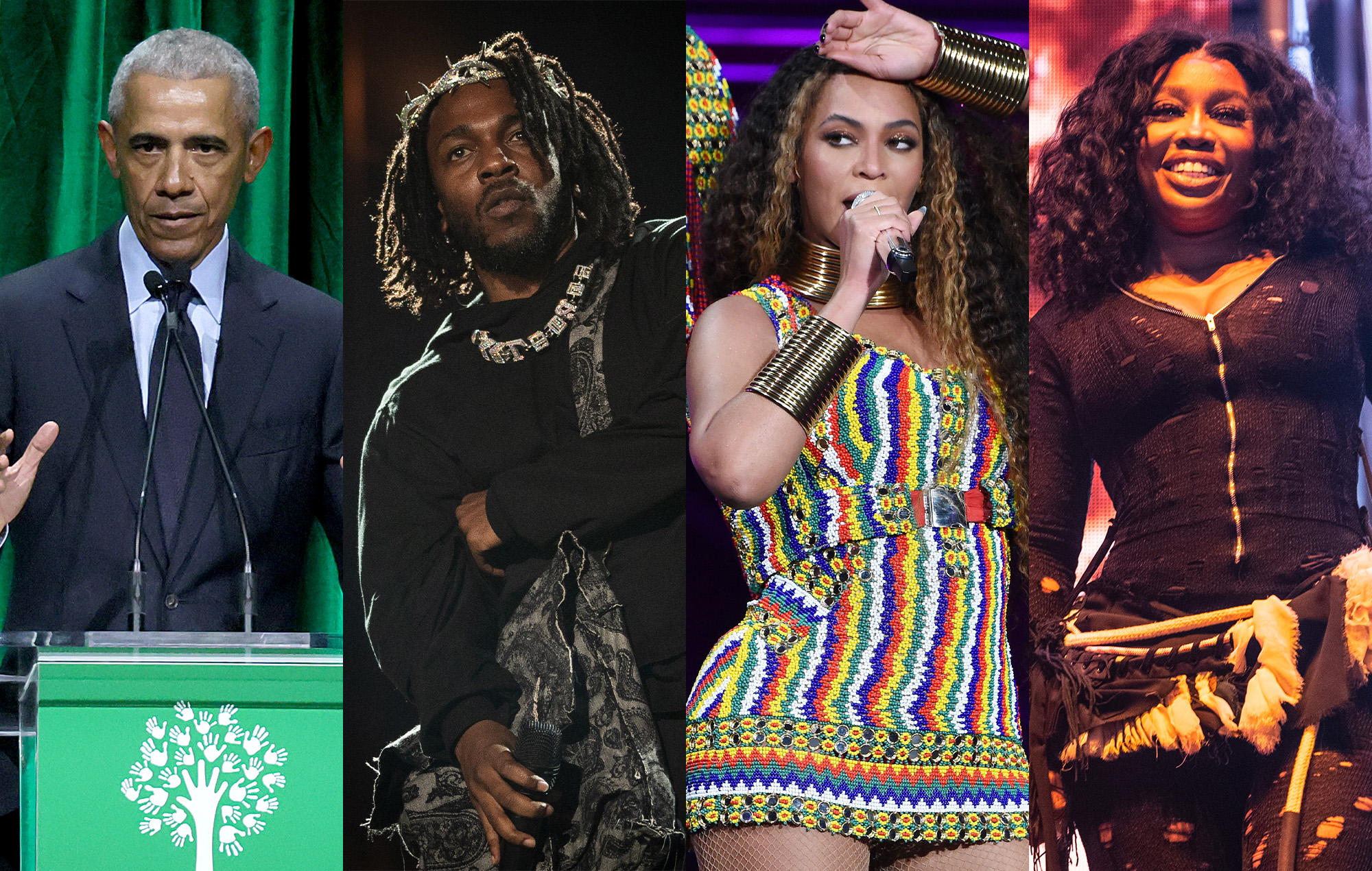 Barack Obama nomme Kendrick Lamar et Beyonce parmi ses chansons préférées de 2022