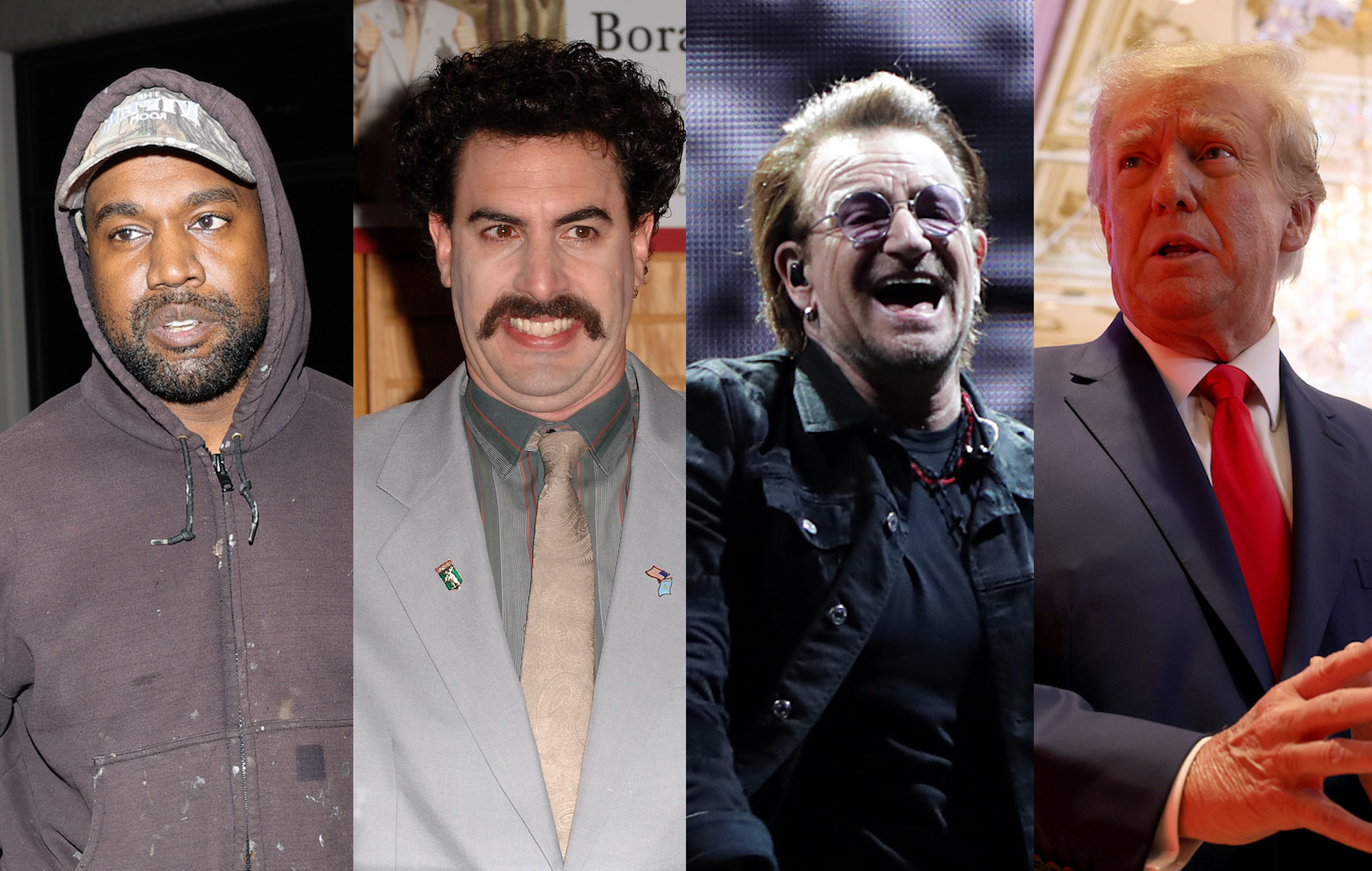 Regardez Borat rôtir Kanye West, Donald Trump et U2 à l'événement Kennedy Center Honors