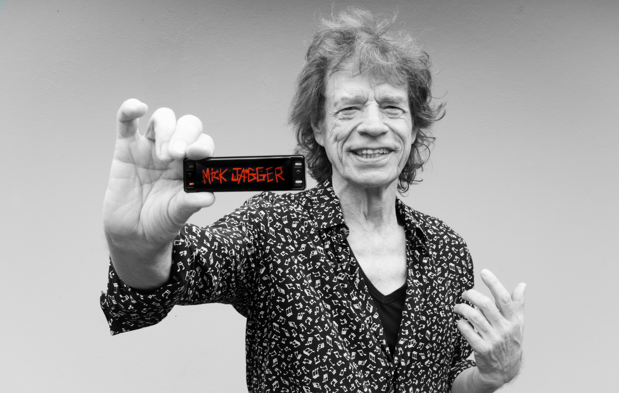 Mick Jagger lance sa propre gamme d'harmonicas