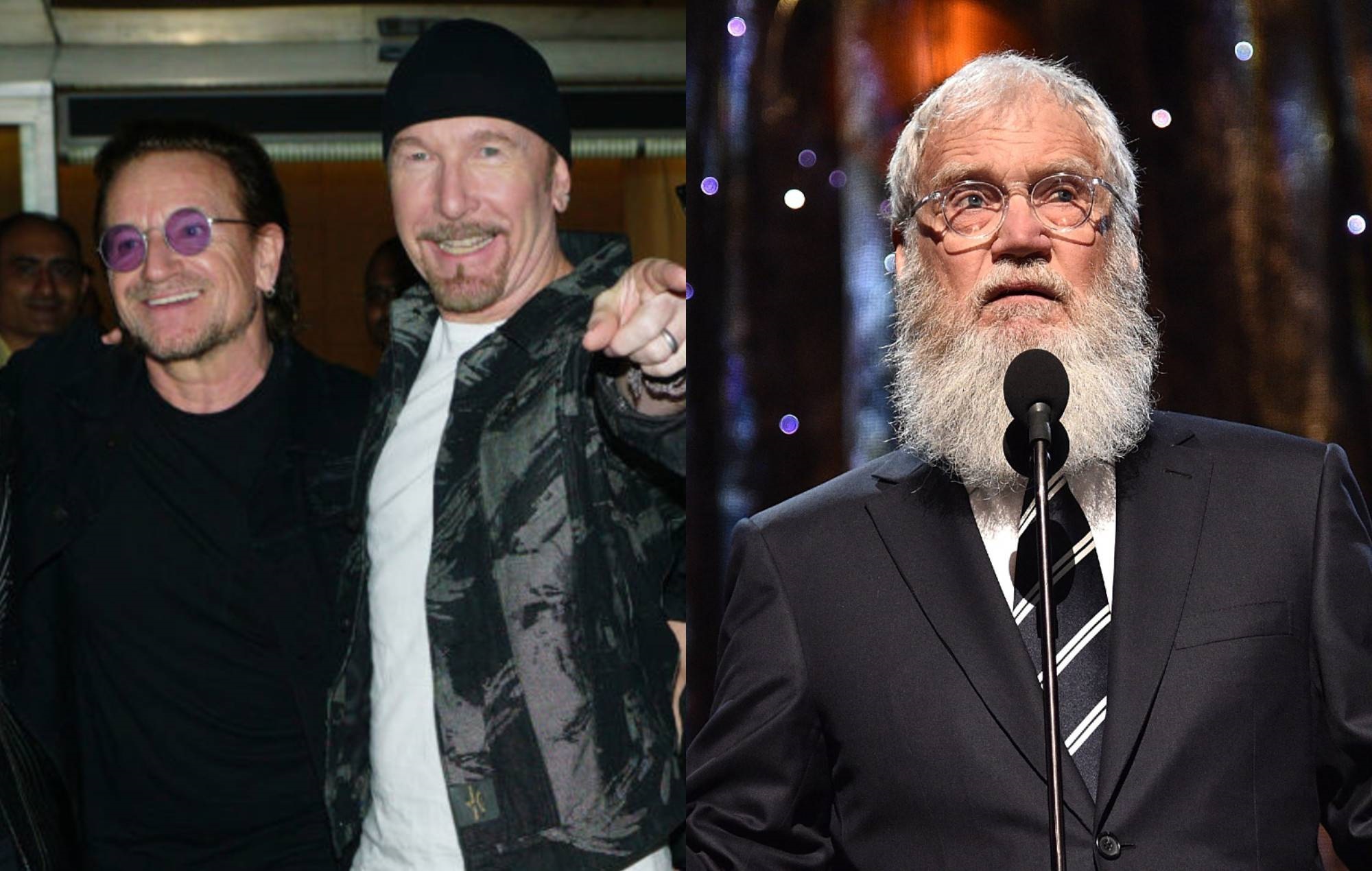 Bono et The Edge de U2 vont sortir un documentaire avec David Letterman