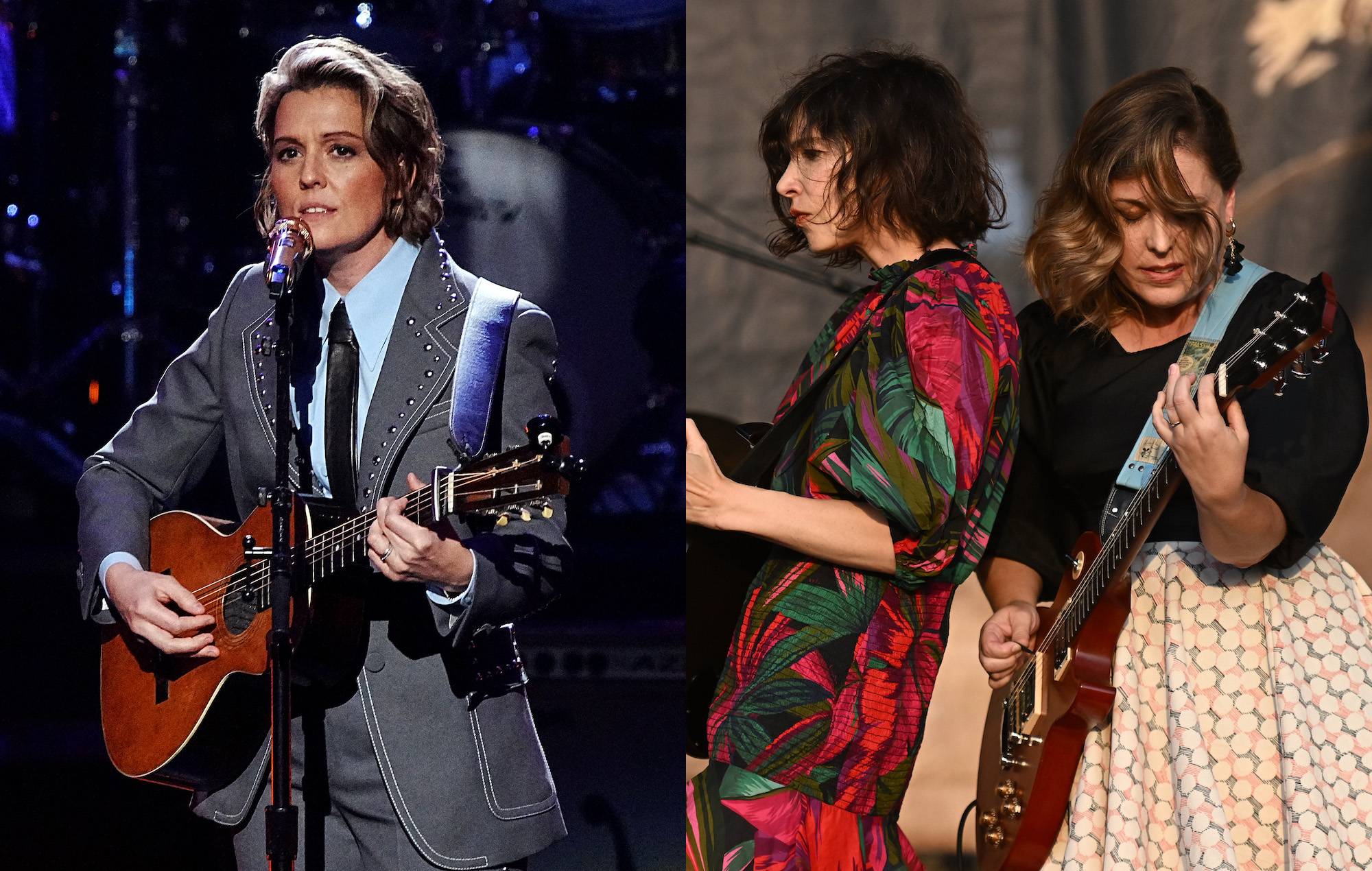 Sleater-Kinney rejoint Brandi Carlile sur scène lors du spectacle NYE à Portland
