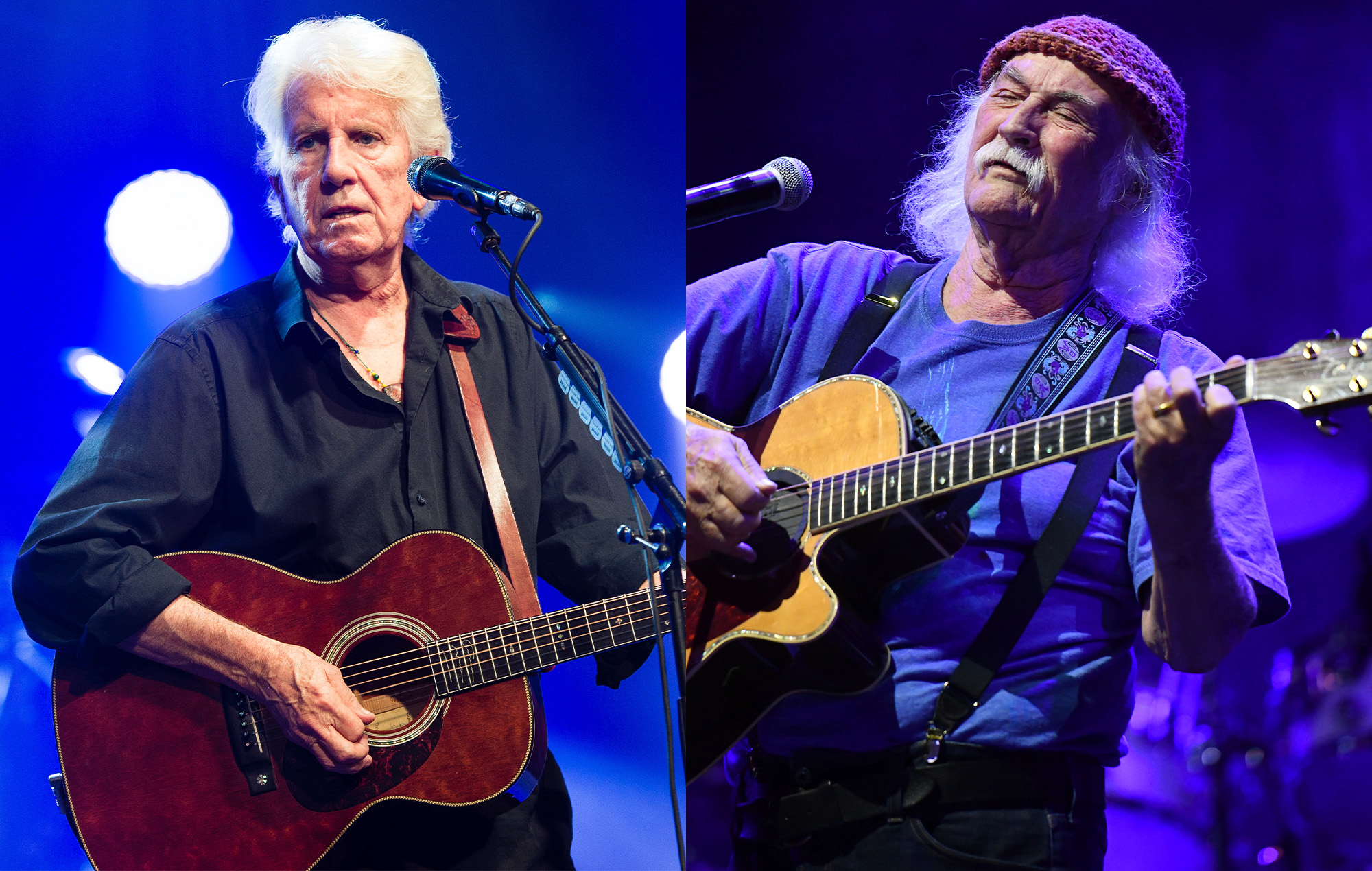 Graham Nash dit qu'il "se rapprochait" de renouer avec David Crosby avant sa mort