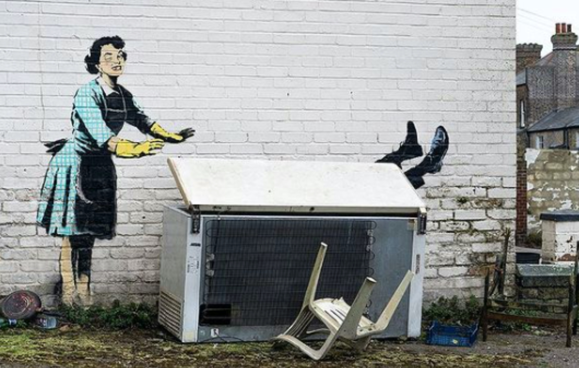 L'œuvre d'art de la Saint-Valentin de Banksy déménagera à Dreamland à Margate