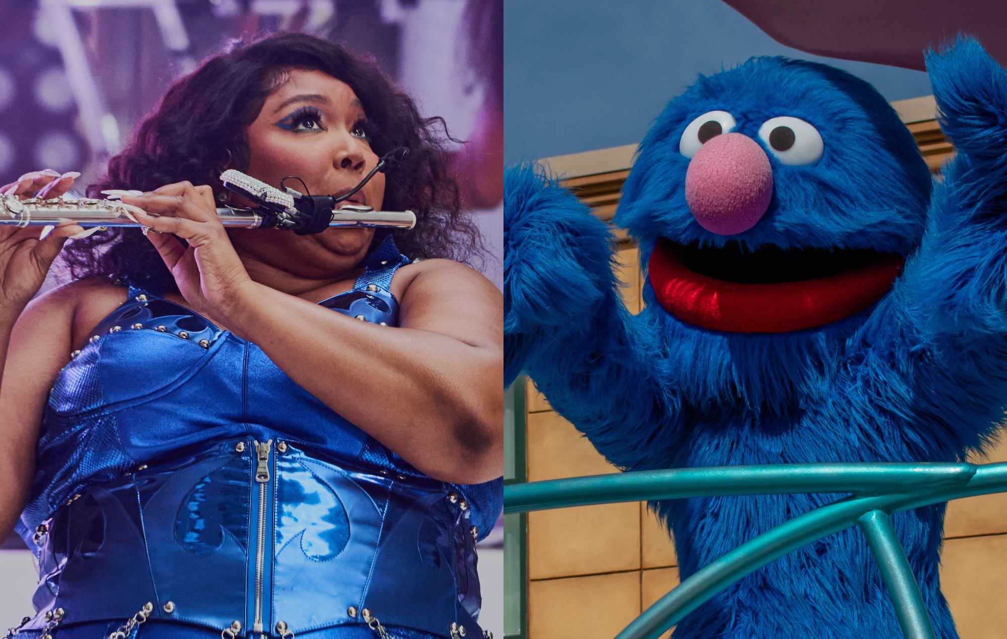Regardez Cookie Monster manger la flûte de Lizzo dans "Sesame Street"