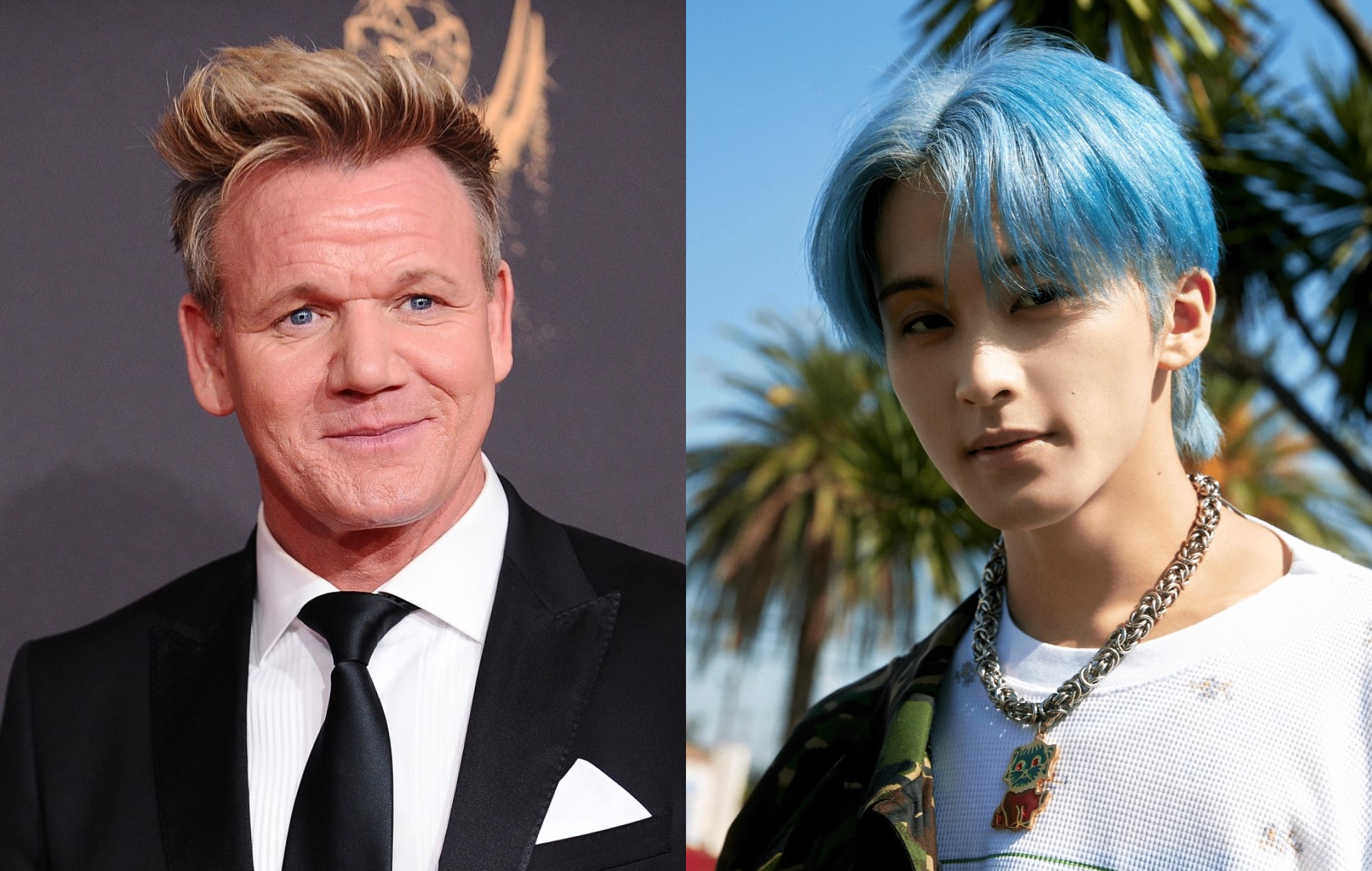 Gordon Ramsay réagit après avoir été nommé par Mark de NCT