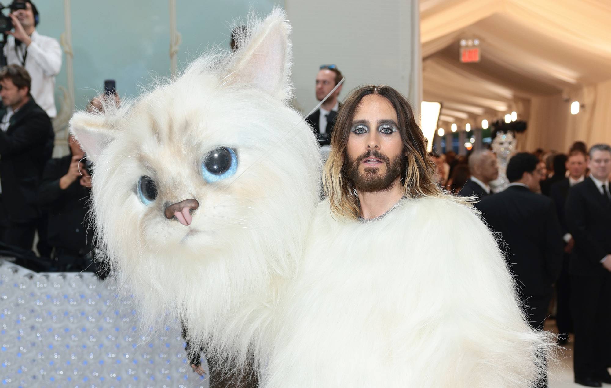 Jared Leto voulait que le Met Gala ressemble à "un vrai chat"