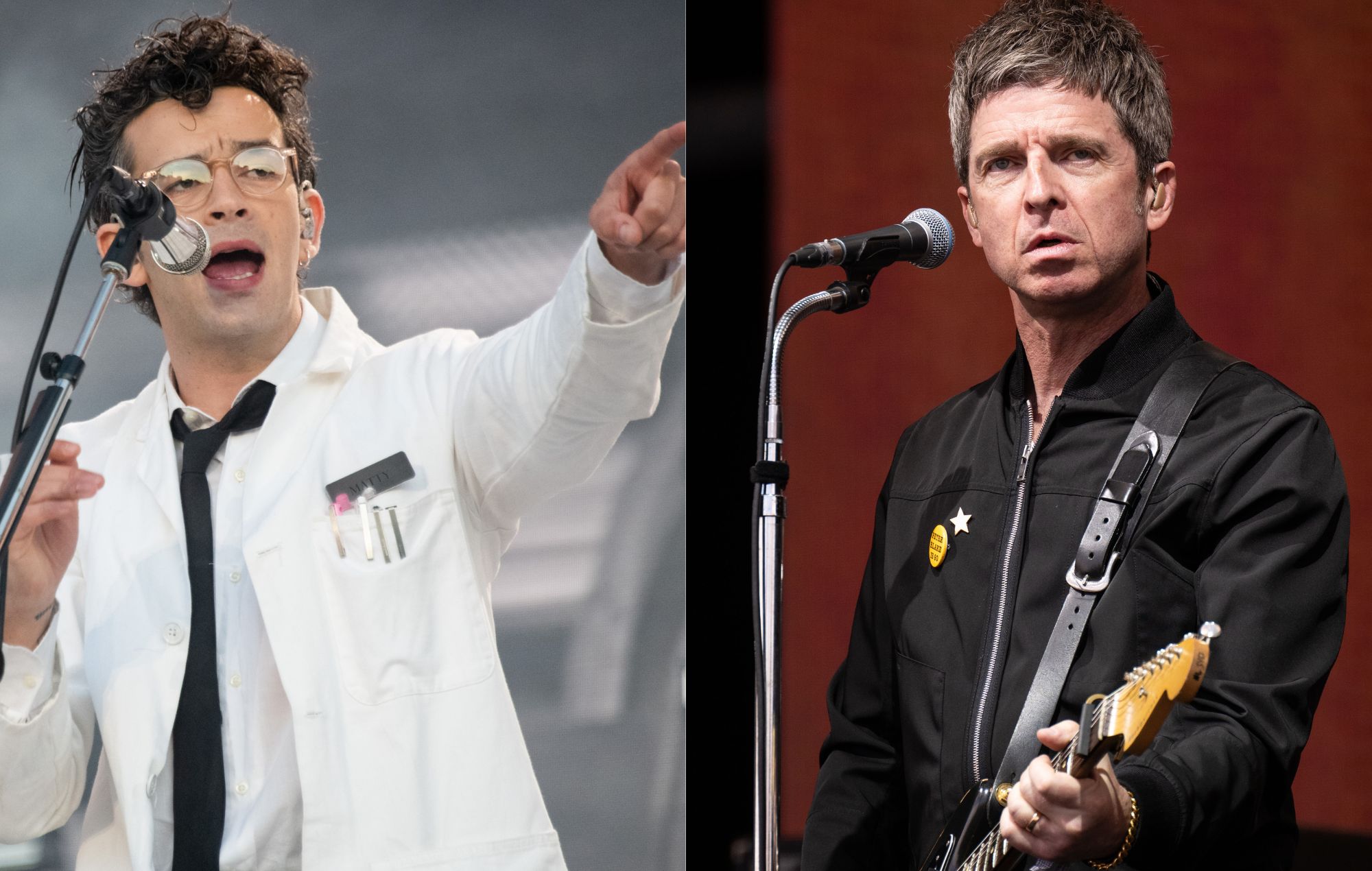 Matty Healy des années 1975 répond à Noel Gallagher le qualifiant de « connard à la mâchoire relâchée »