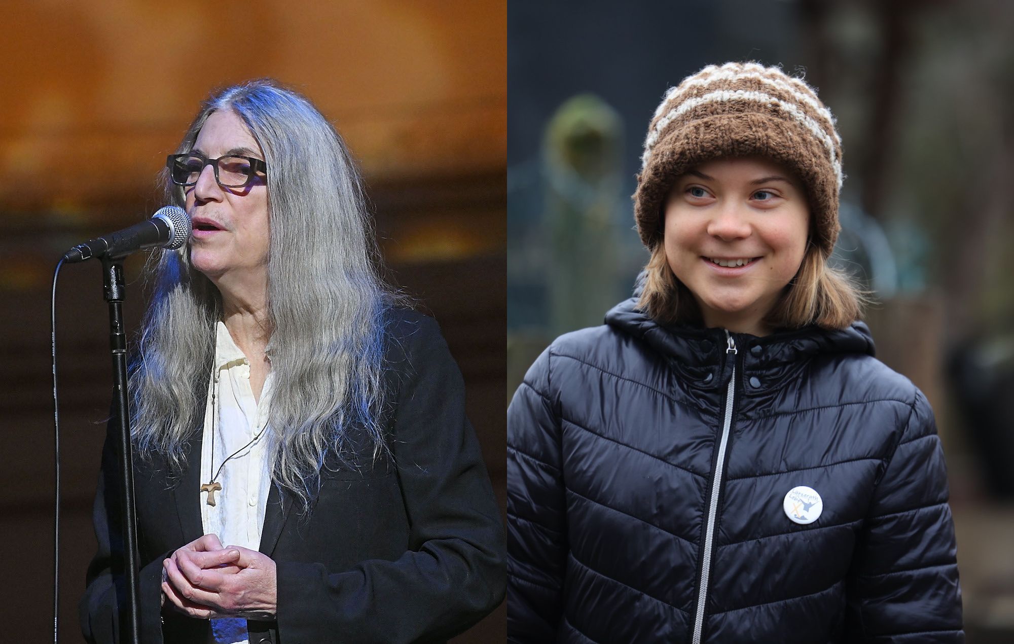 Patti Smith assiste à la dernière grève scolaire de Greta Thunberg à Stockholm