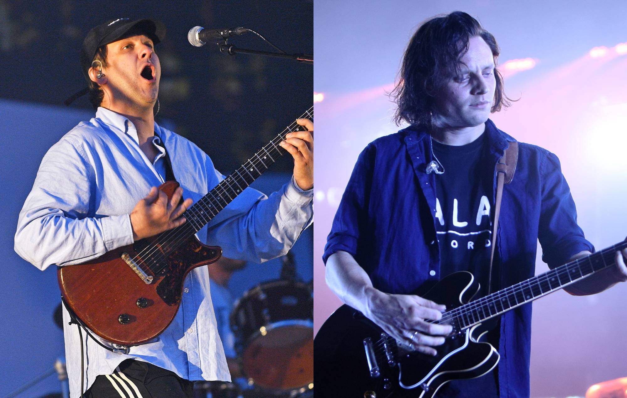 Jamie T présente Hugo White des Maccabées au concert de Finsbury Park