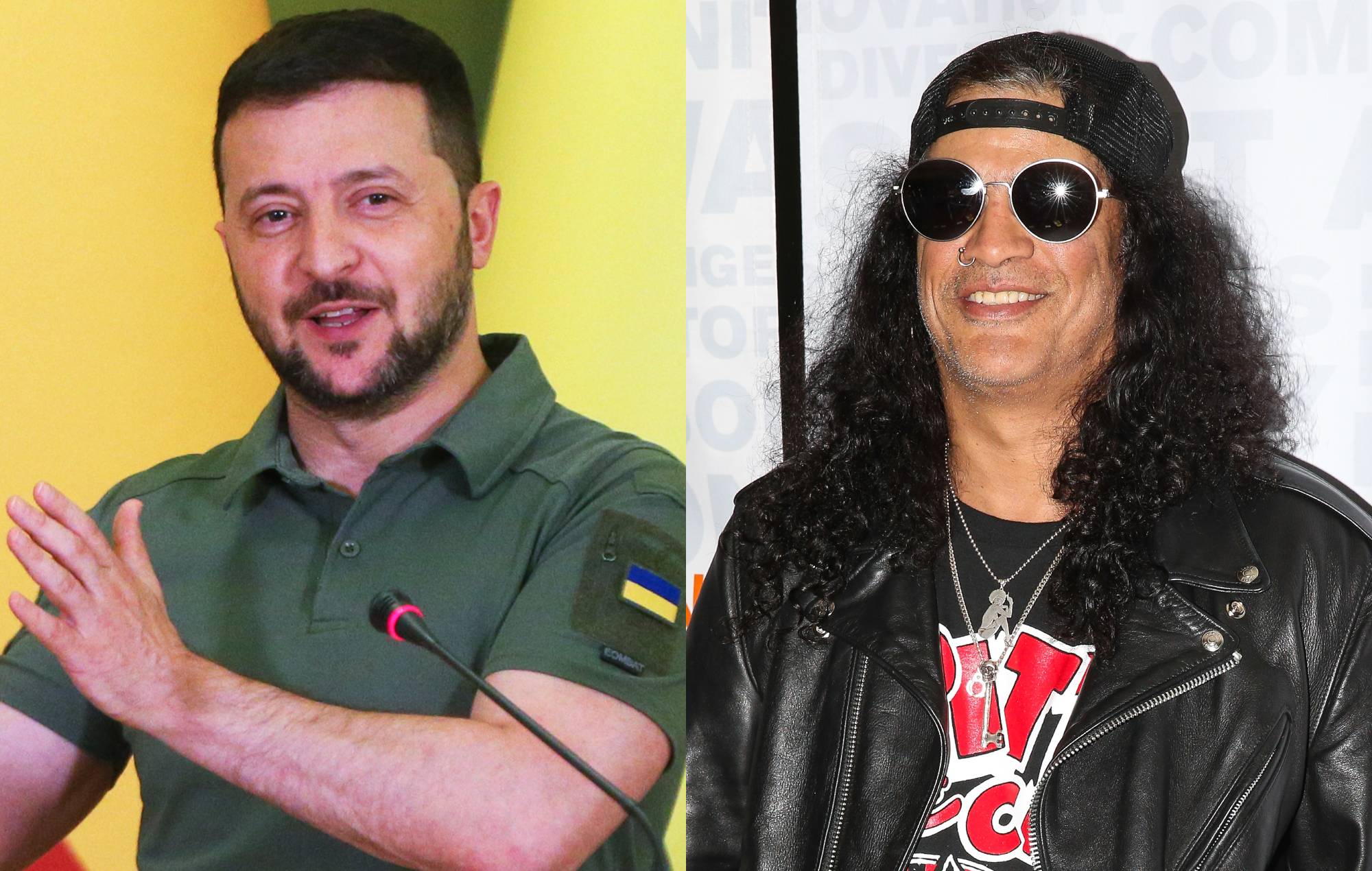 Le président ukrainien Zelensky dit qu'écouter AC/DC et Guns N' Roses l'ont aidé pendant la guerre