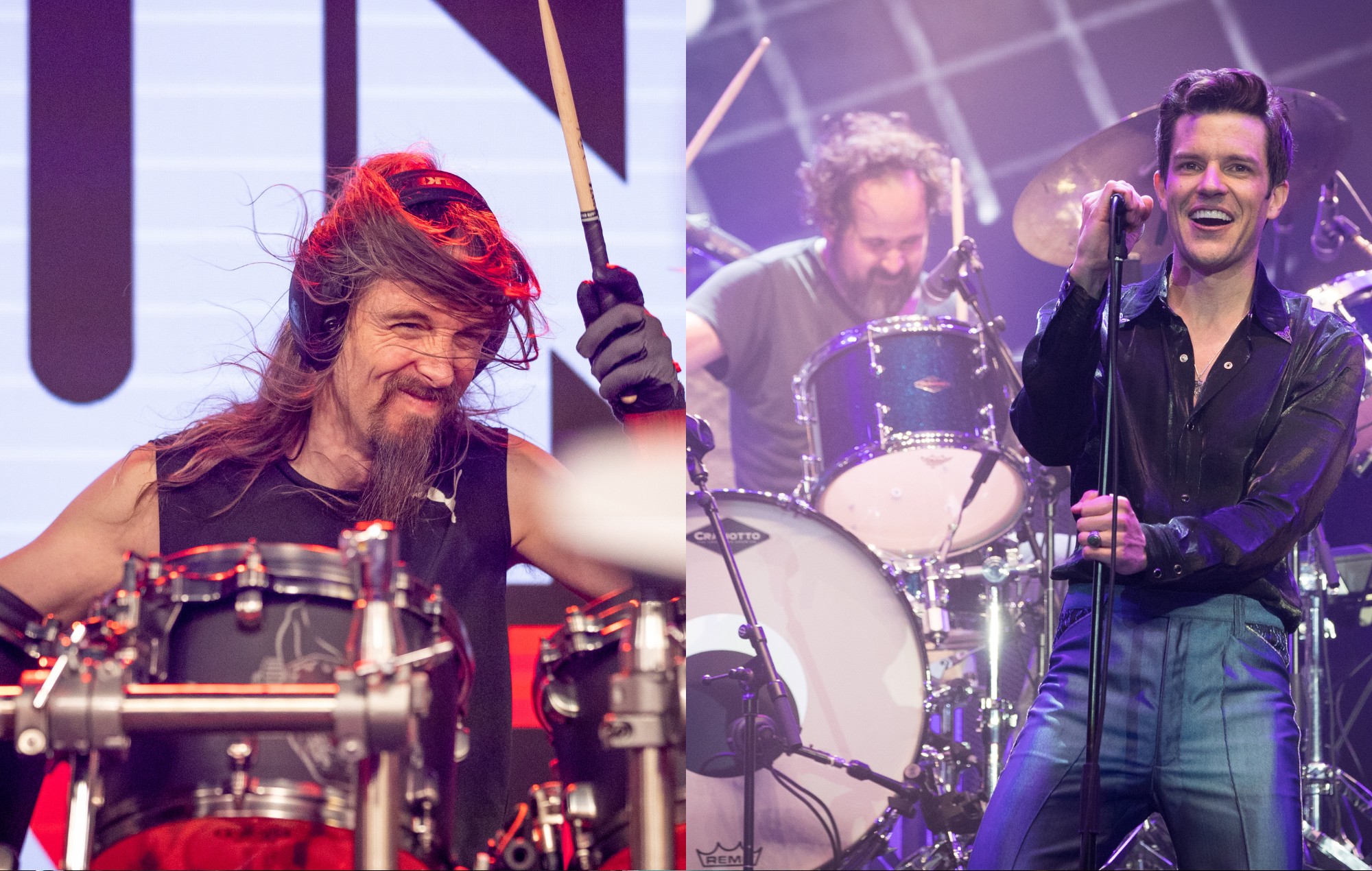 Les batteurs de Megadeth jouent 'Mr.  Brightside' pour la première fois