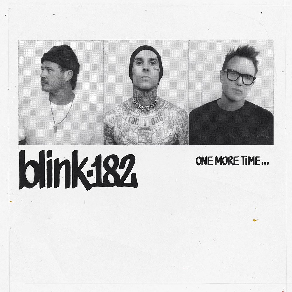 BLINK 182 - Pochette de l'album One More Time