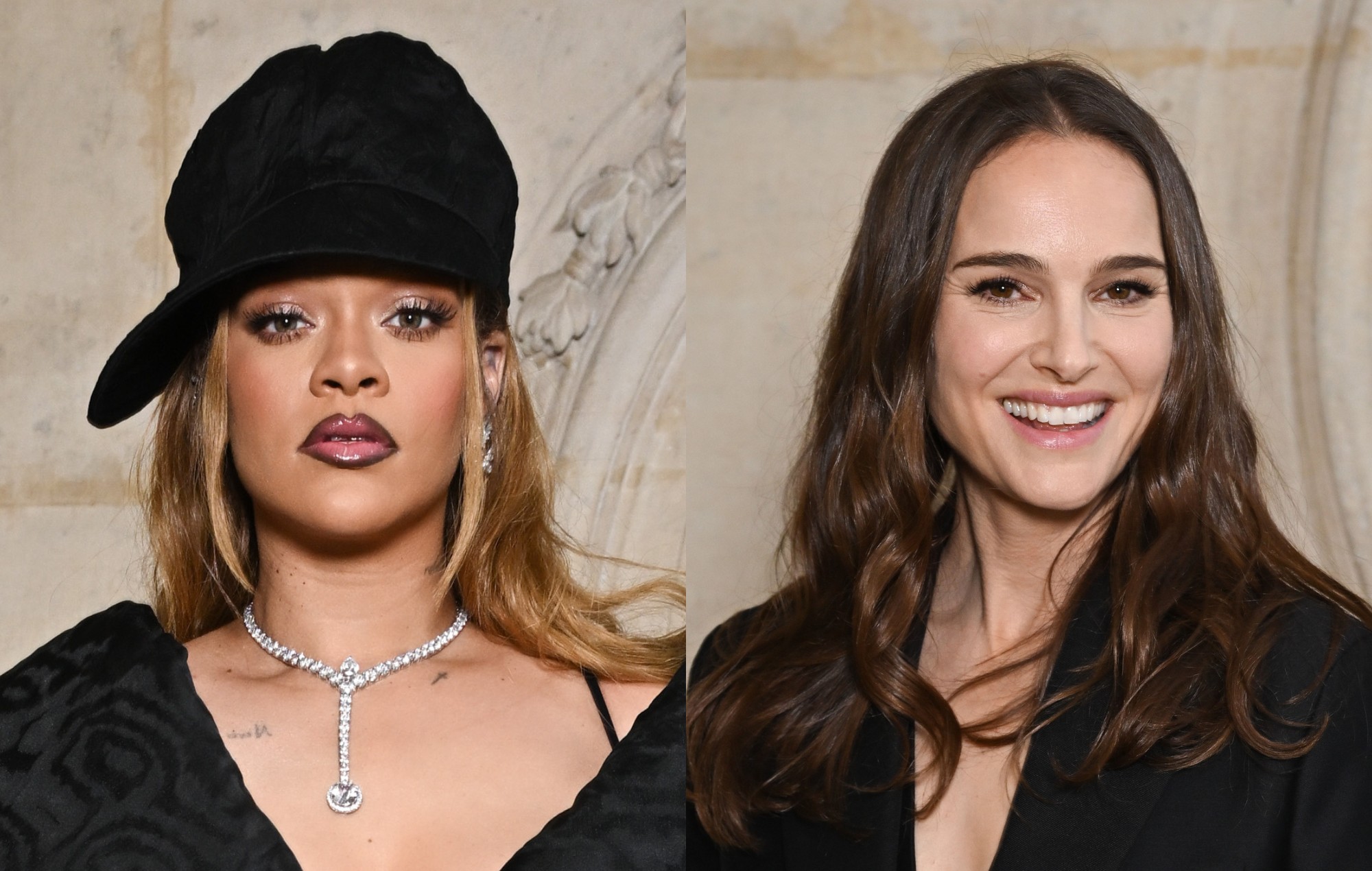 Rihanna et Natalie Portman se battent mutuellement à la Fashion Week de Paris