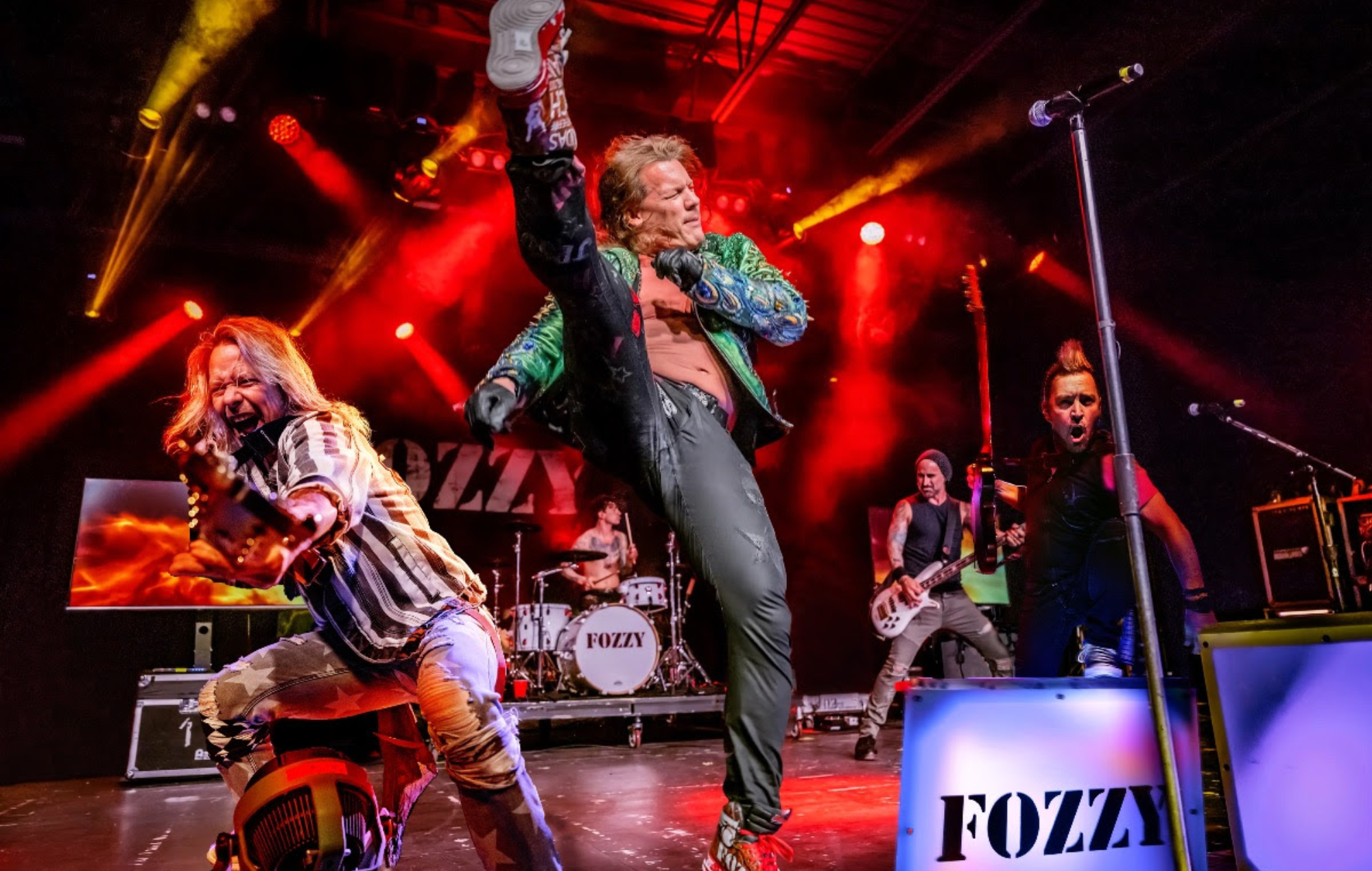 Chris Jericho sur la tournée britannique de Fozzy en 2024, Mick Jagger et la lutte