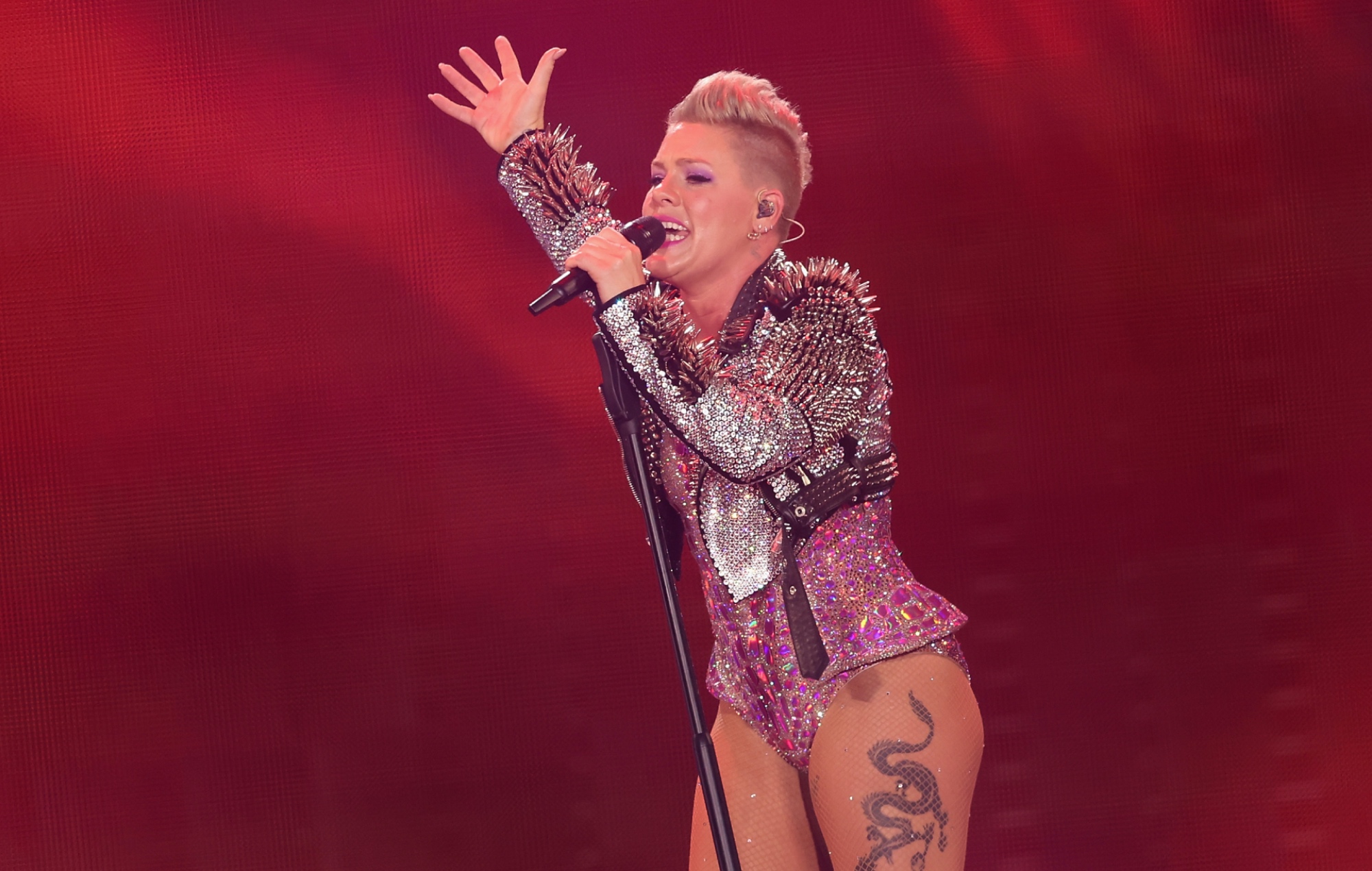 Pink interrompt son concert après qu'un fan ait commencé à accoucher au milieu d'une chanson