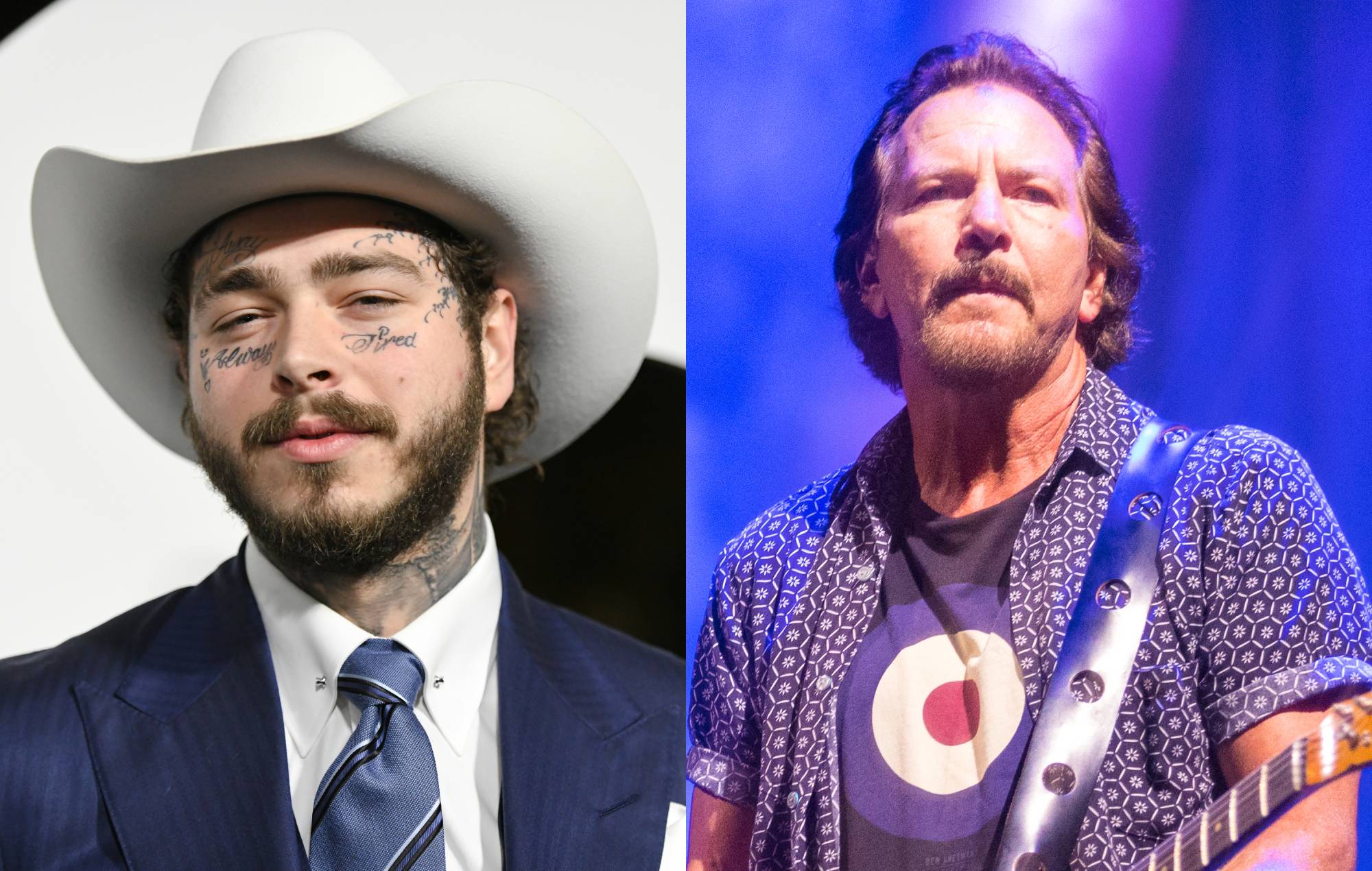 Regardez Post Malone et Eddie Vedder en duo sur les chansons de Pearl Jam et Tom Petty