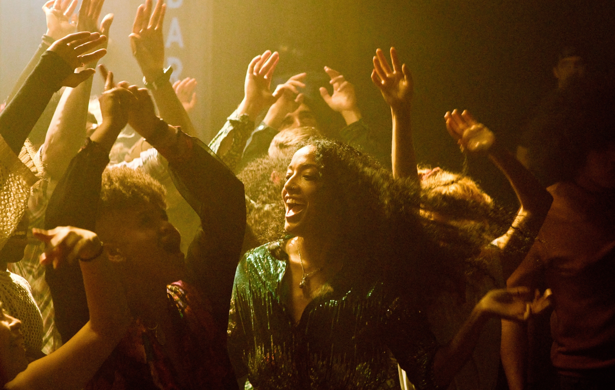 Stock image of a gorup of people dancing. Credits: Getty Images