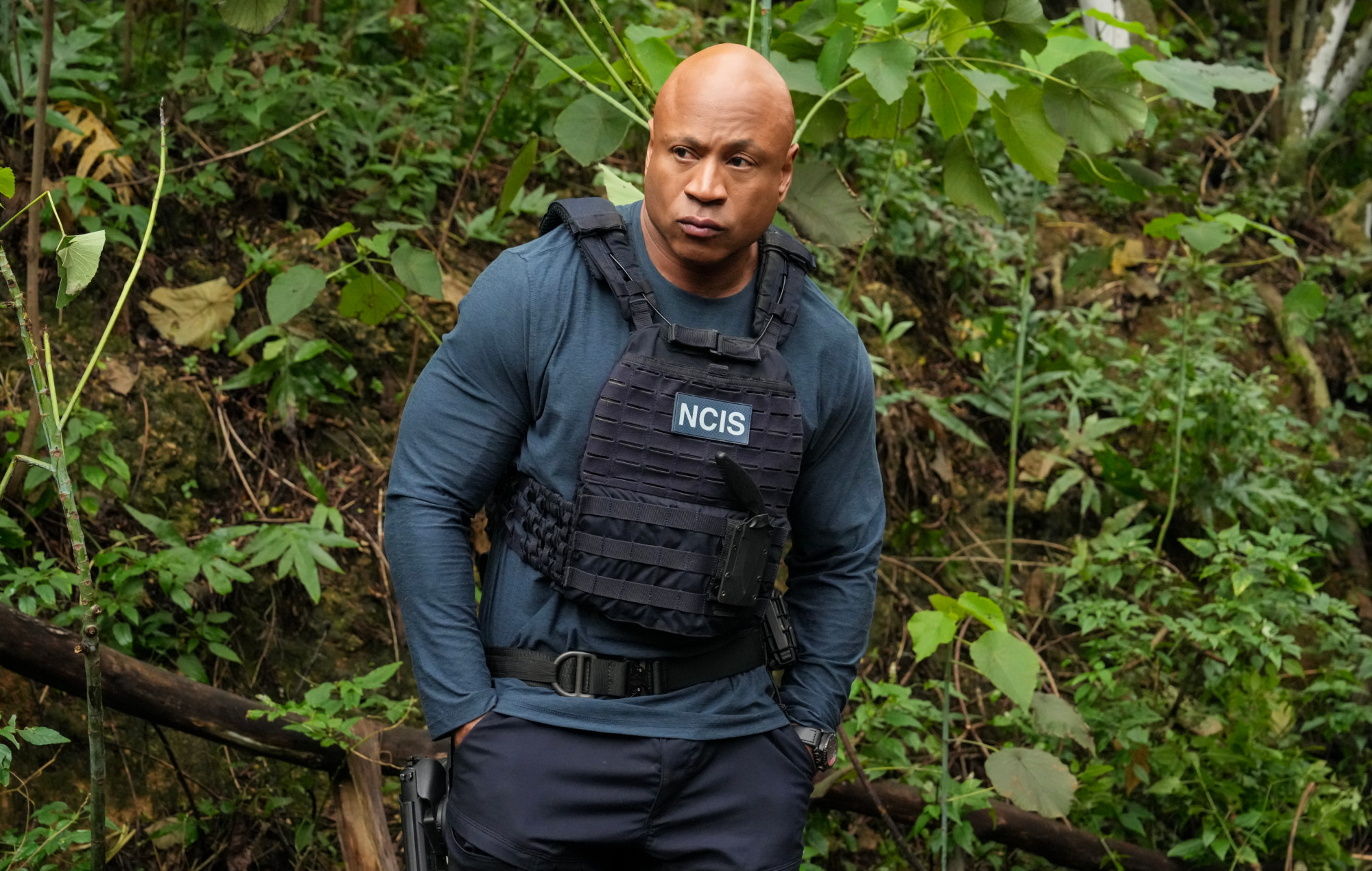 LL Cool J dans le rôle de Sam Hanna dans « NCIS : Hawai'i ». Crédit photo : Karen Neal/CBS via Getty Images