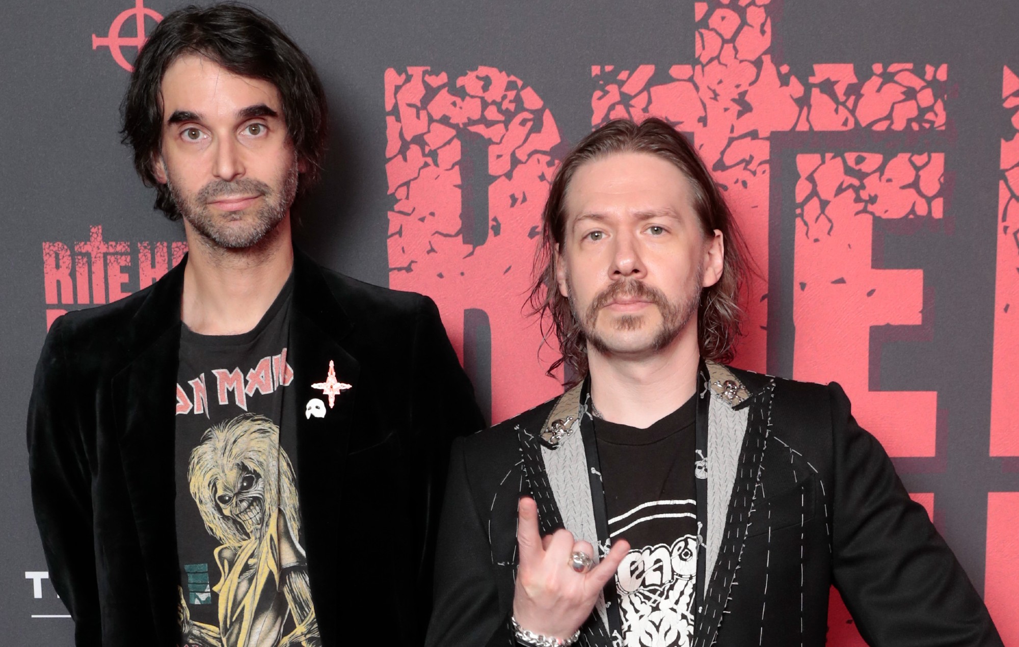Alex Ross Perry et Tobias Forge assistent à la première de 