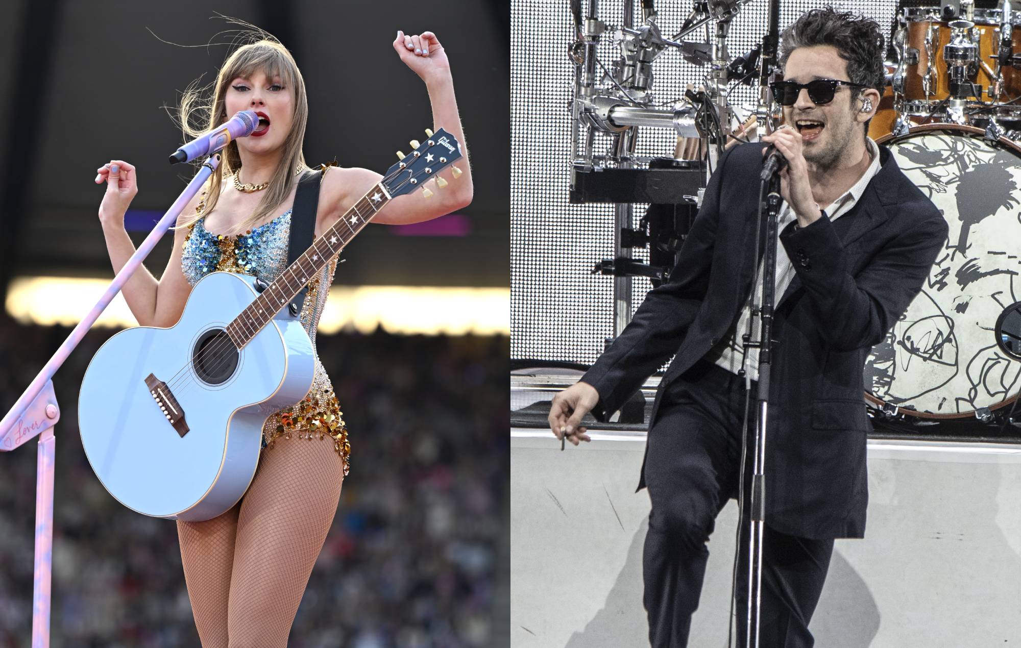 Matty Healy, sorti en 1975, aurait été "aveuglé" par le nouvel album de Taylor Swift, mais il le trouverait "hilarant" car ils n'étaient "jamais sérieux"