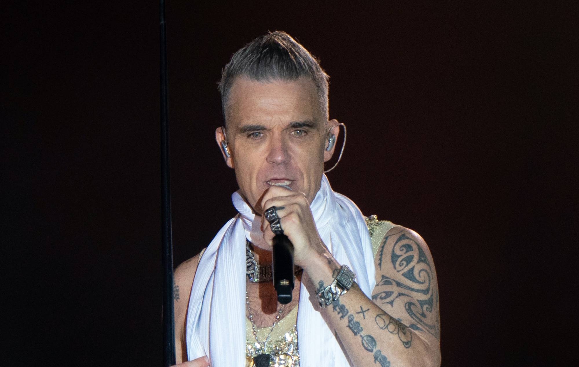 Les temps de Robbie Williams à l'étape BST Hyde Park 2024