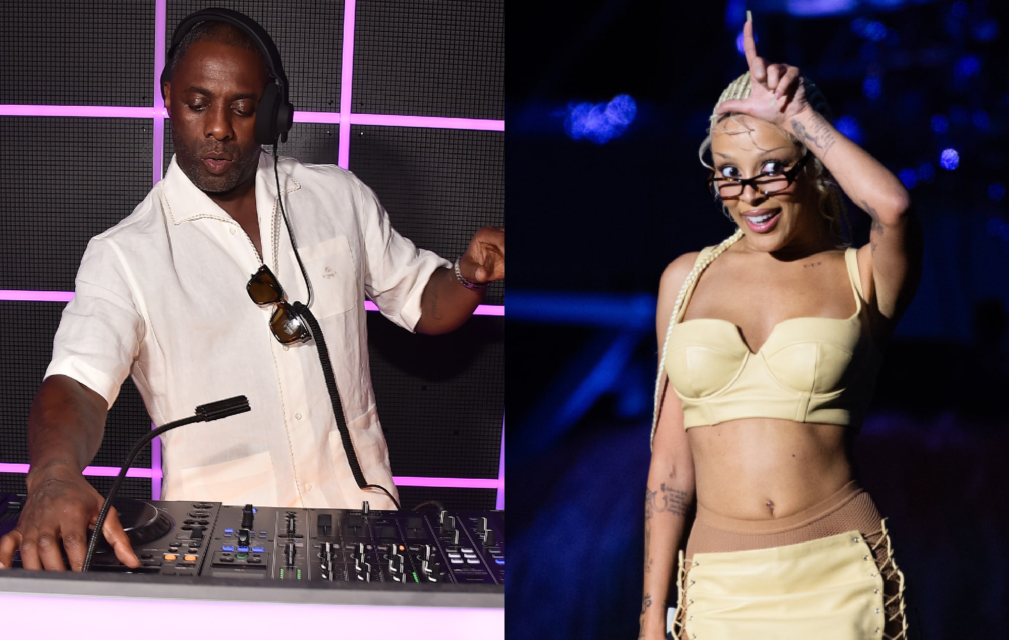 Idris Elba dit qu'il veut collaborer avec Doja Cat