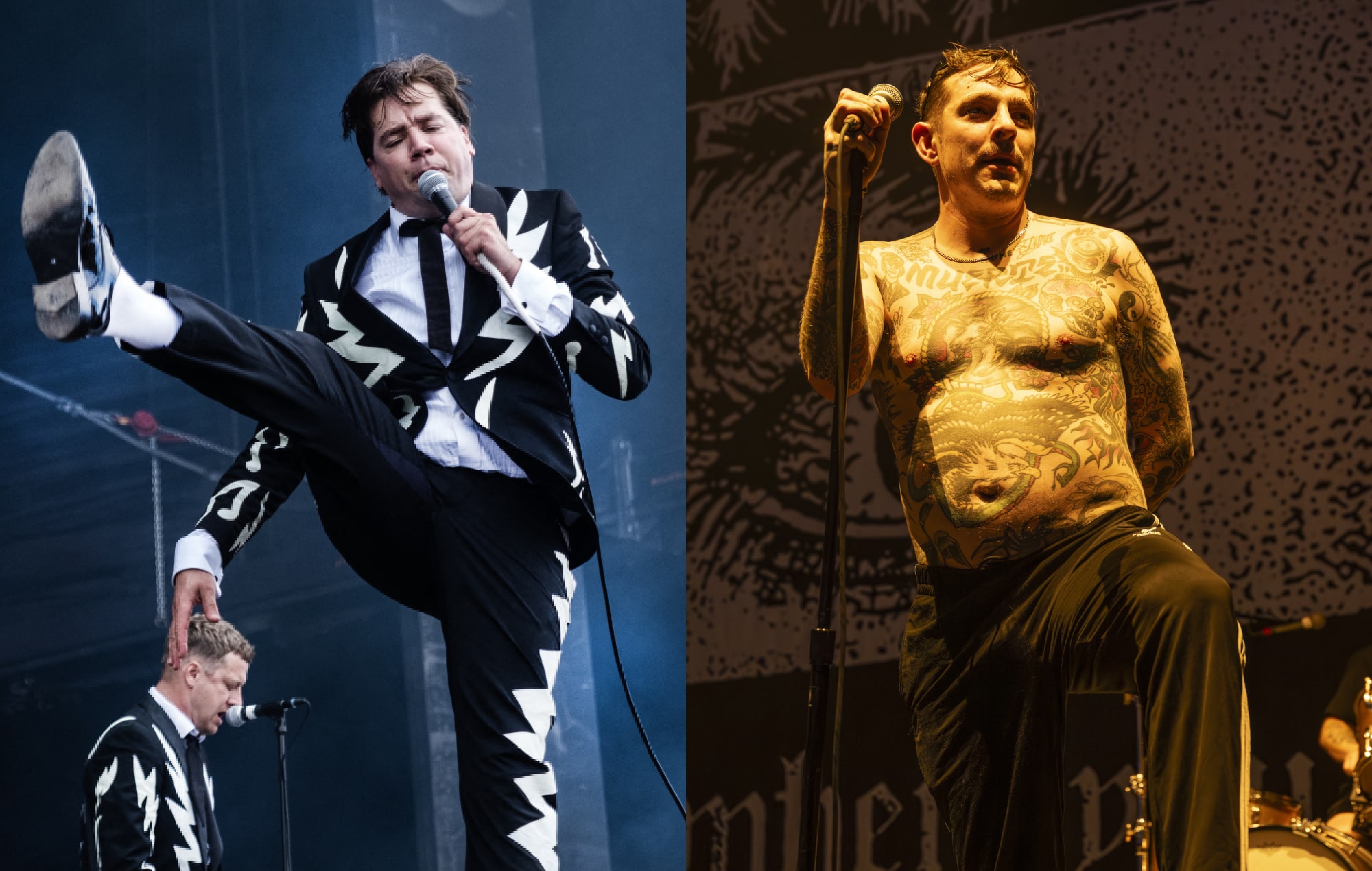 Les Hives et les Viagra Boys sont en guerre
