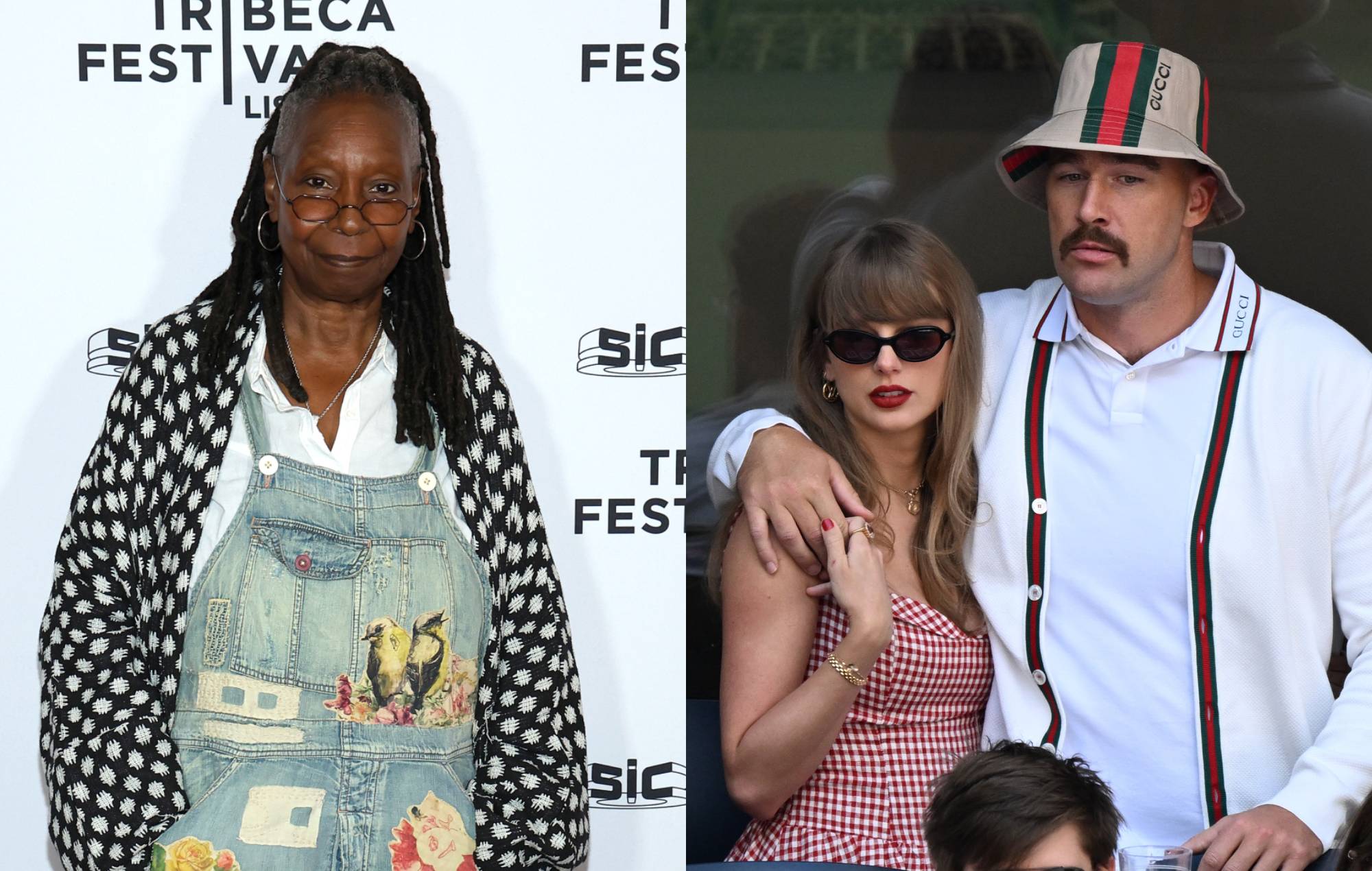 Whoopi Goldberg dit aux fans de football qui blâment Taylor Swift pour la performance de Travis Kelce de « grandir »