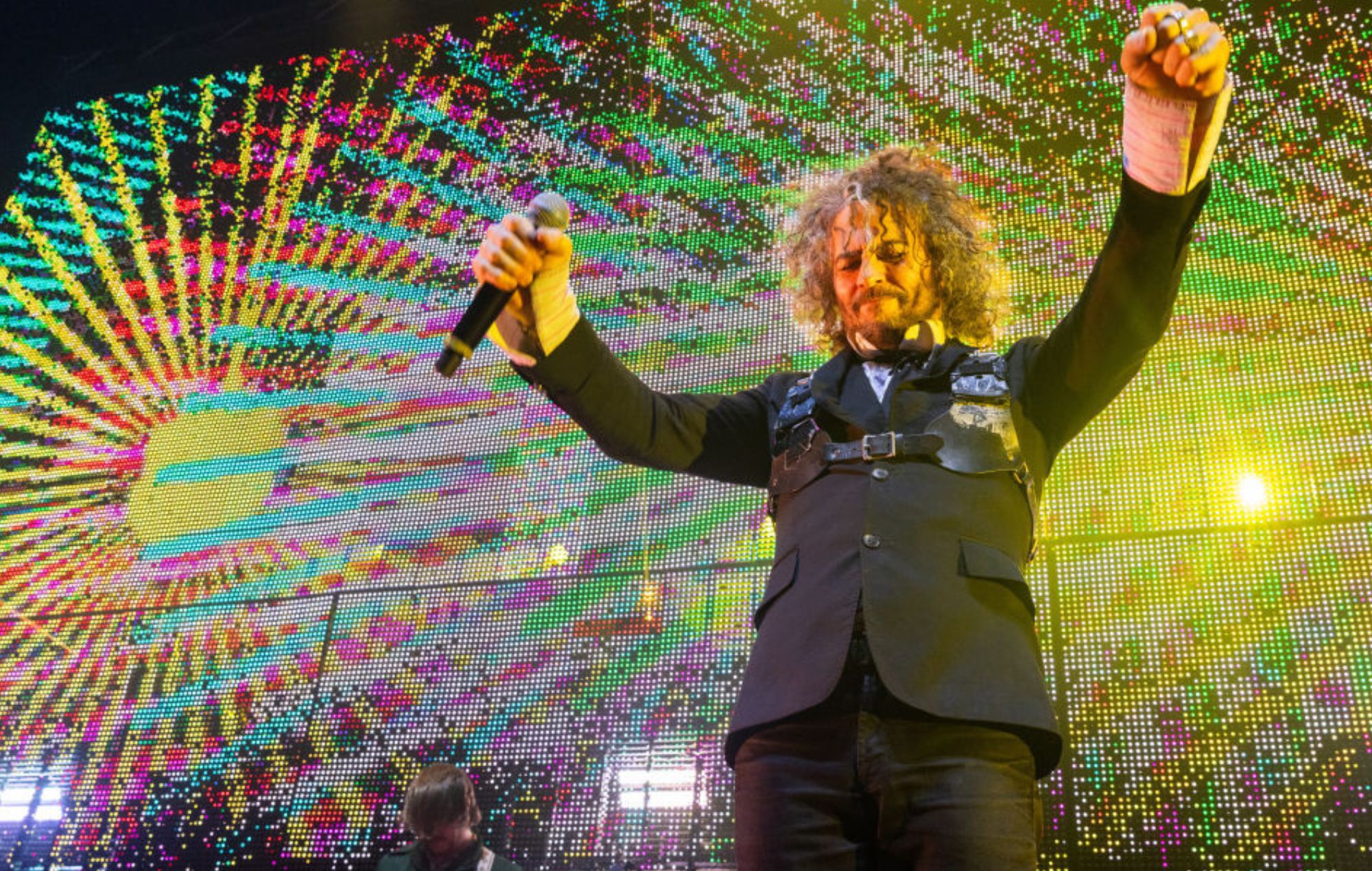 Wayne Coyne de The Flaming Lips se produit en 2023