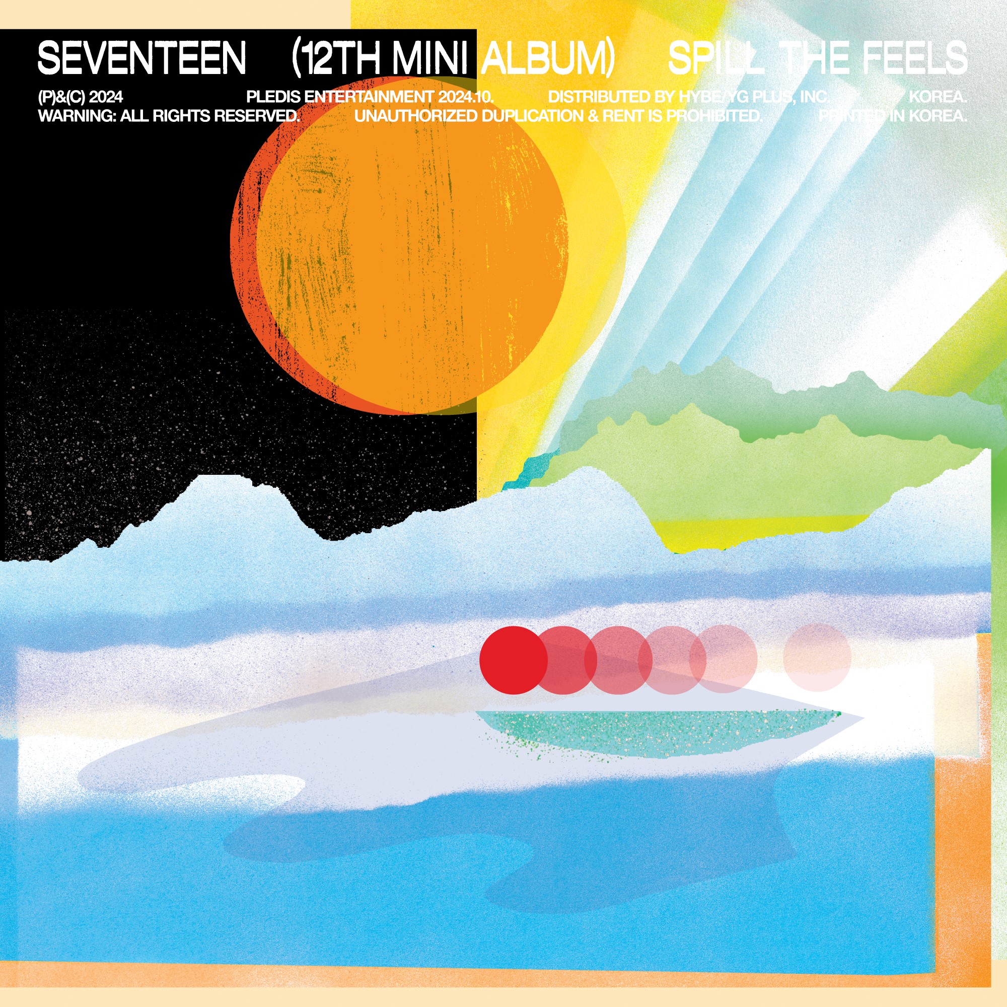 Dix-sept déversements sur les sensations