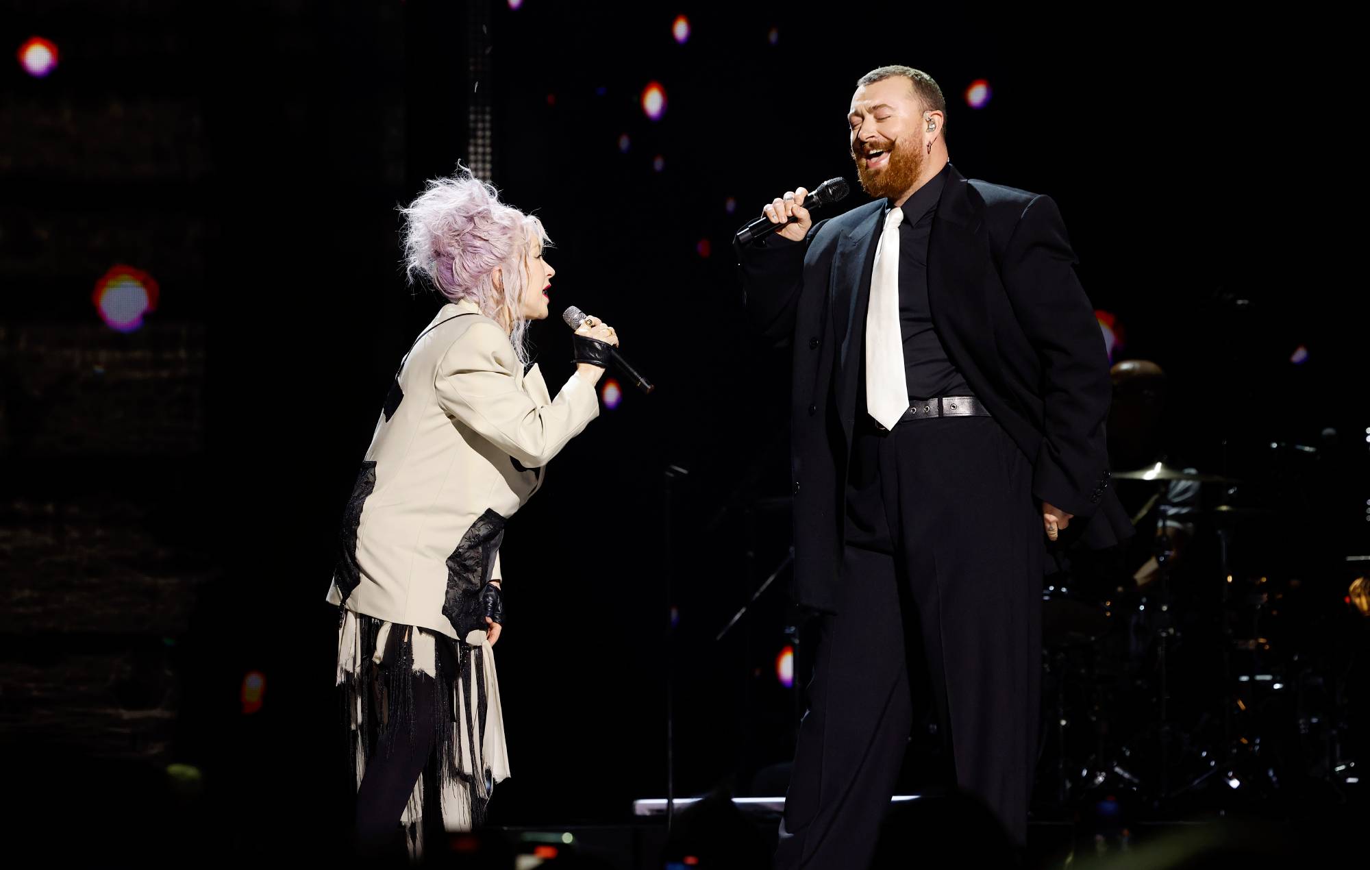 Regardez Cyndi Lauper chanter « Time After Time » avec Sam Smith au Madison Square Garden