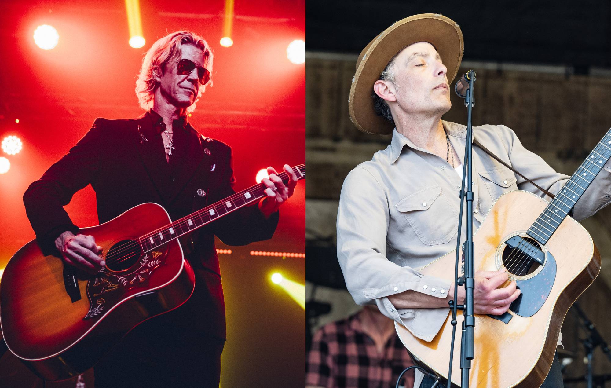 Regardez Duff McKagan de Guns N' Roses et Jakob Dylan de The Wallflowers reprendre "Heroes" de David Bowie