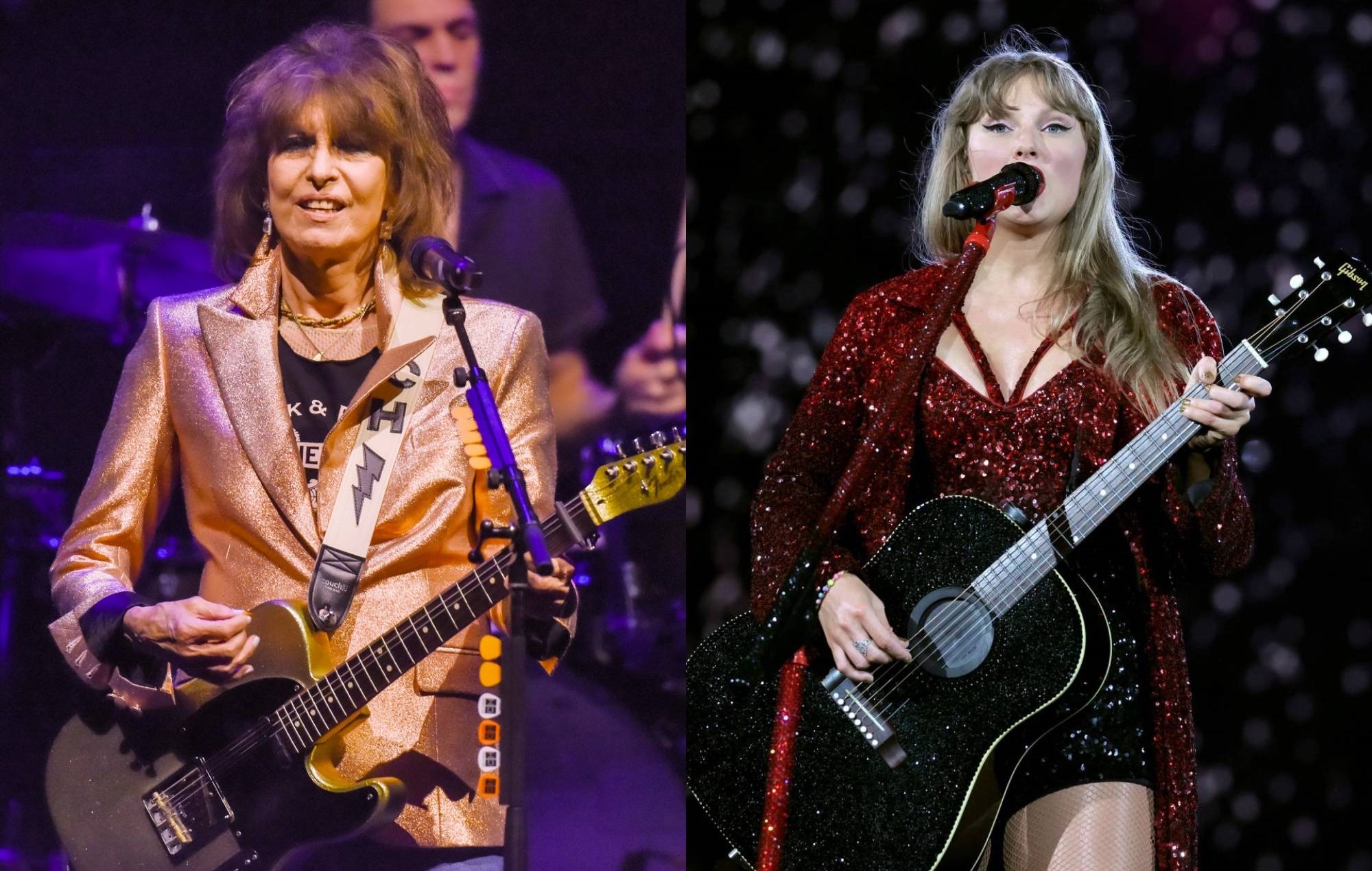 Chrissie Hynde dit que voir Taylor Swift jouer en live était l'un de ses « moments forts personnels » de 2024