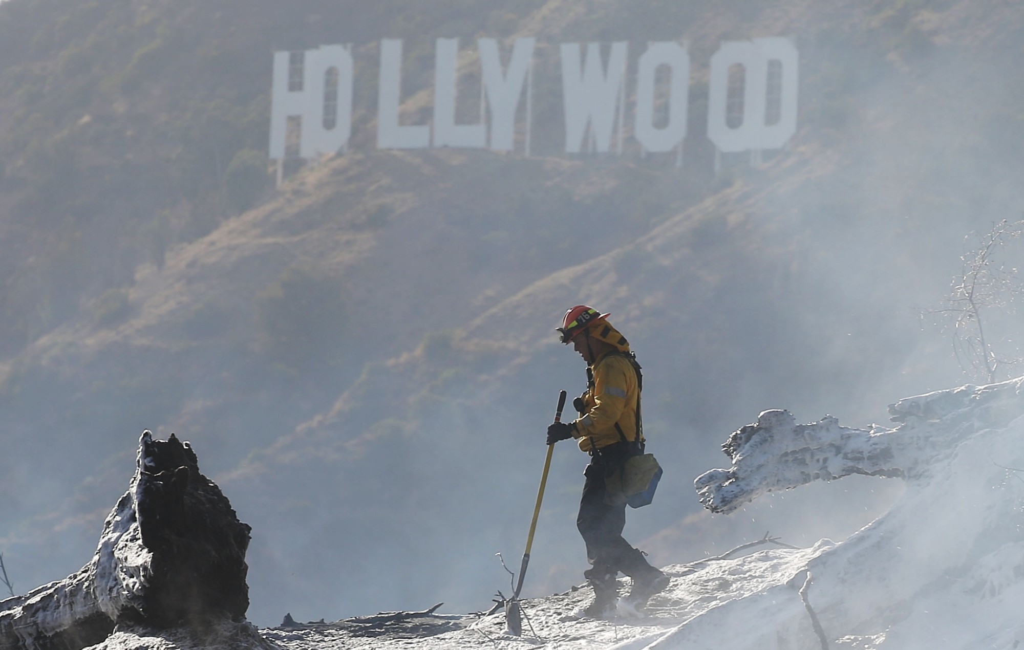 Les incendies de forêt à Hollywood