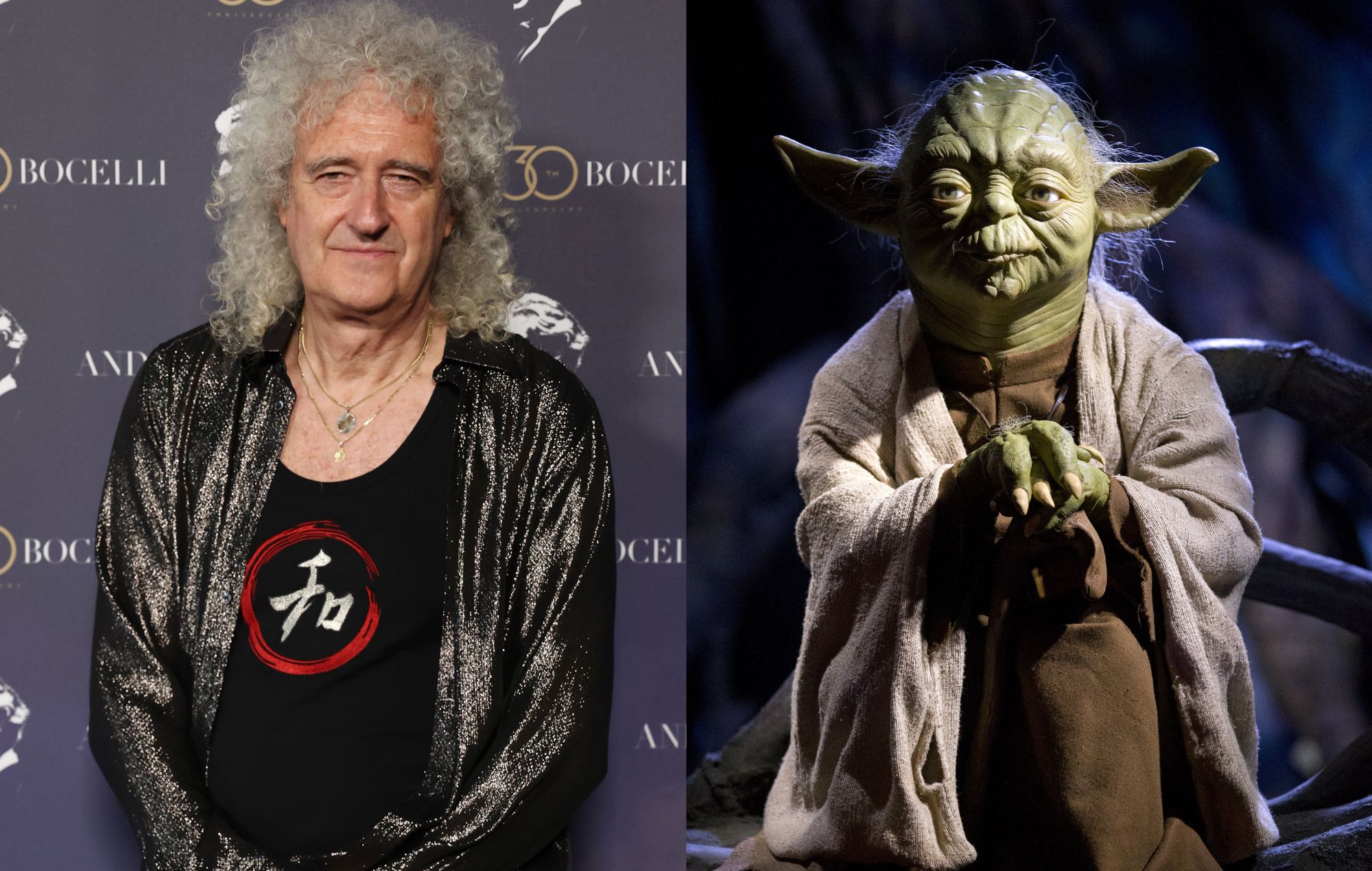 Queen's Brian May collectionne les jouets de Star Wars et "Loves Yoda"