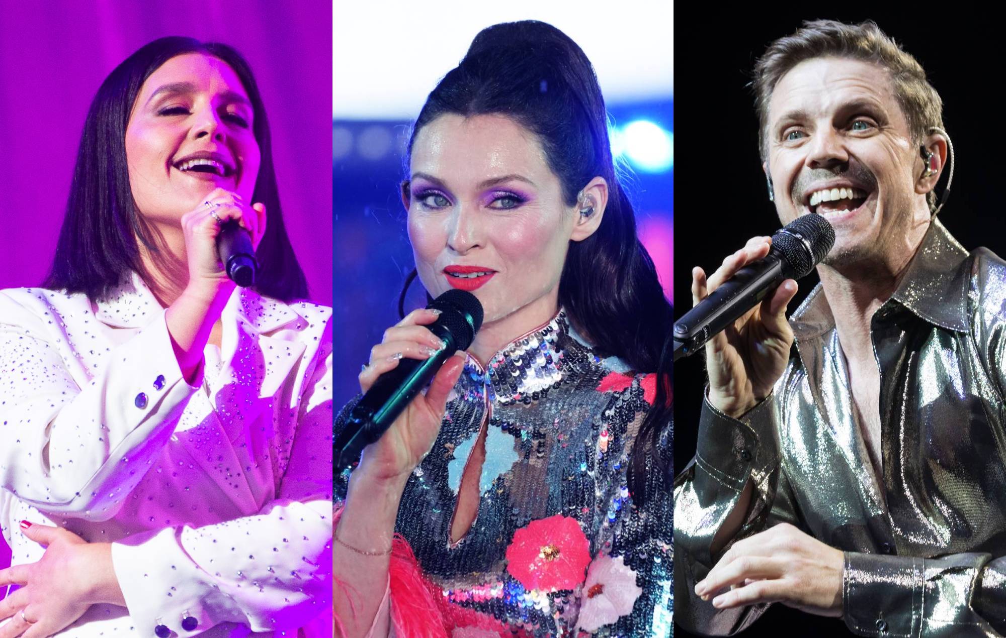 Regardez Sophie Ellis-Bextor jouer avec Jessie Ware et reprendre Scissor Sisters avec Jake Shears au spectacle du Nouvel An.