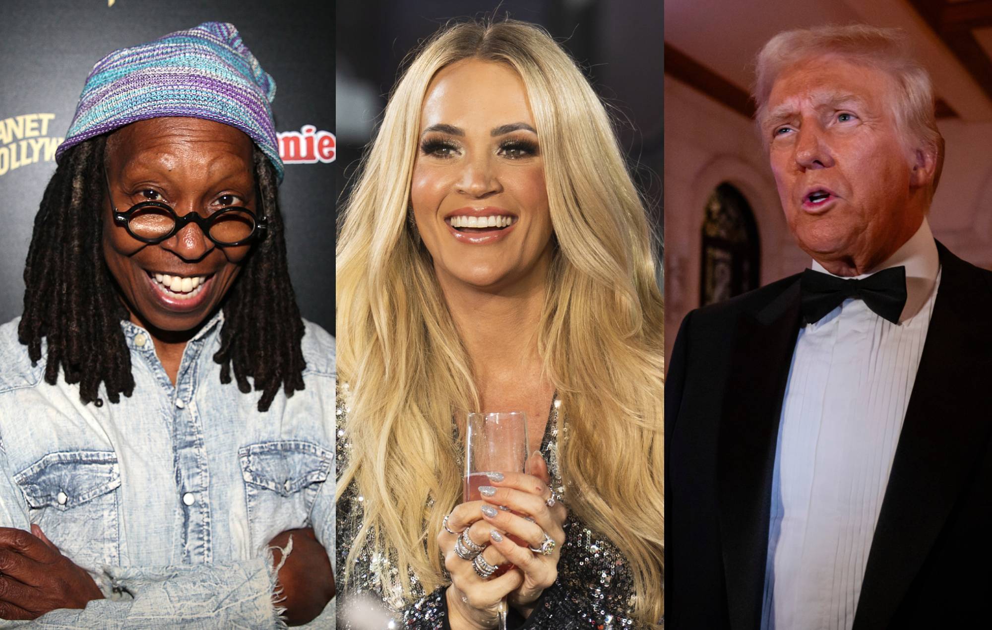 Whoopi Goldberg défend Carrie Underwood pour la prestation d'investiture de Trump mais dit qu'elle "ne regardera pas"