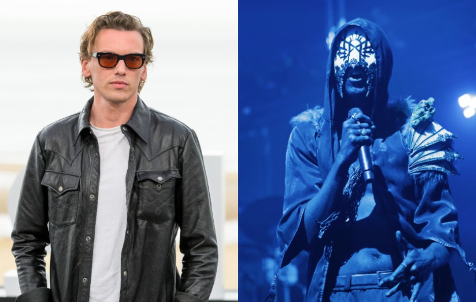 La star de `` Stranger Things '' Jamie Campbell Bower partage une puissante couverture de «Euclid» de Sleep Token