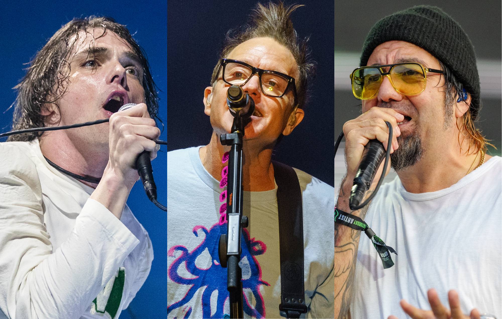 My Chemical Romance, Blink-182 et Deftones Lead Empiled Kaky Knees 2025 Line-up